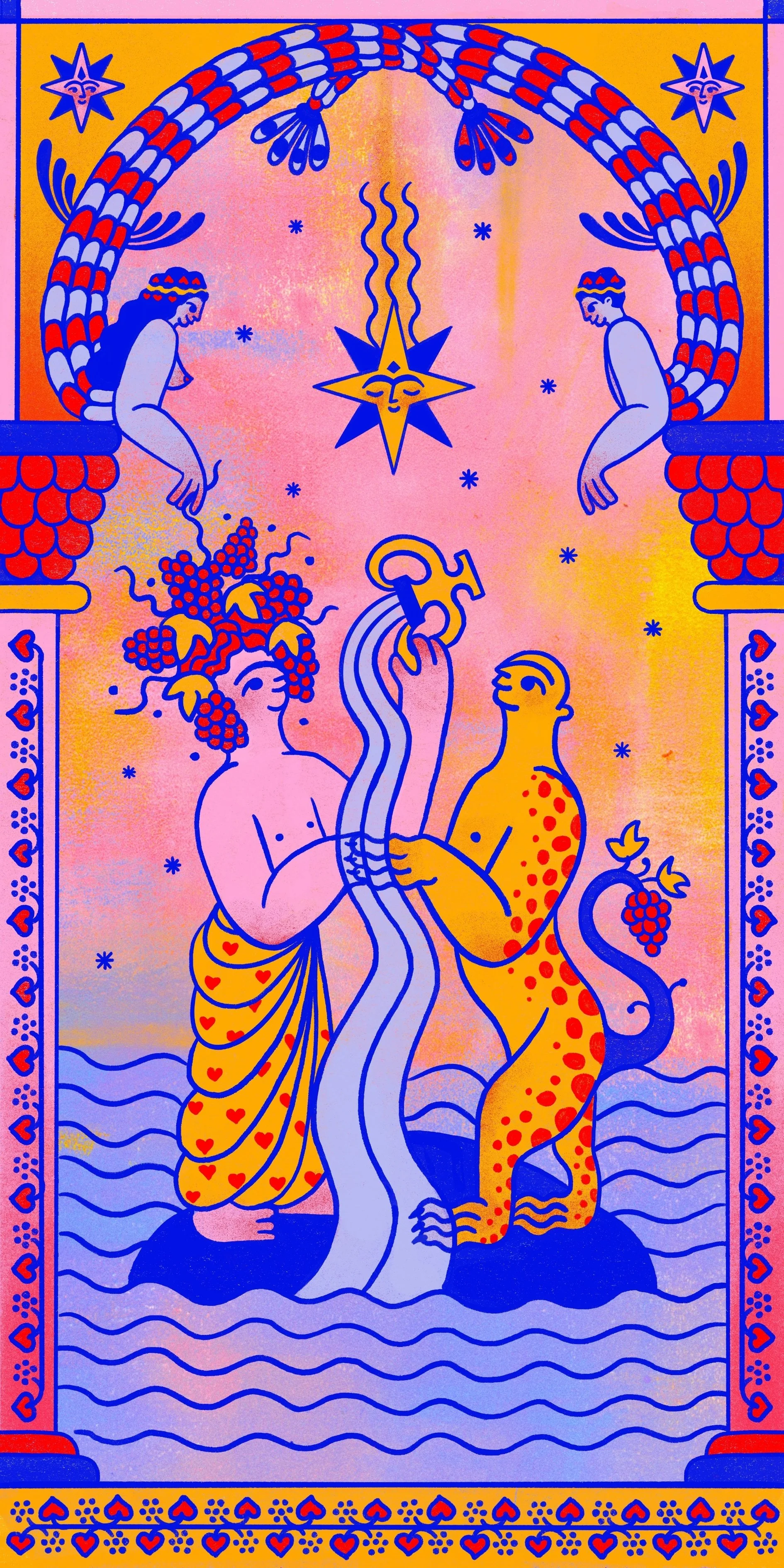 Dionysus and the Leopard