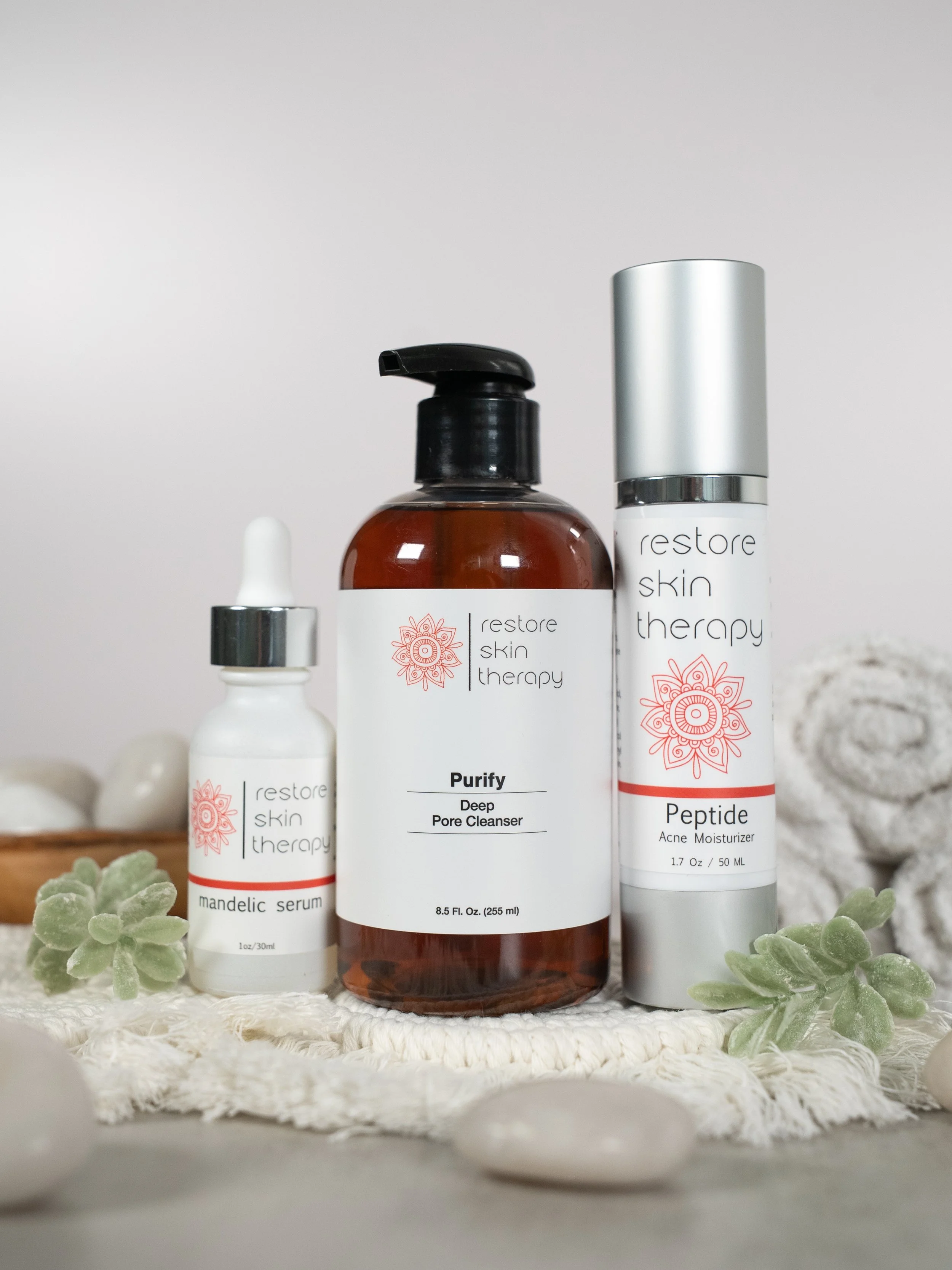 Acne Bundle w/Mandelic 3pk (Bundle and save 15%)