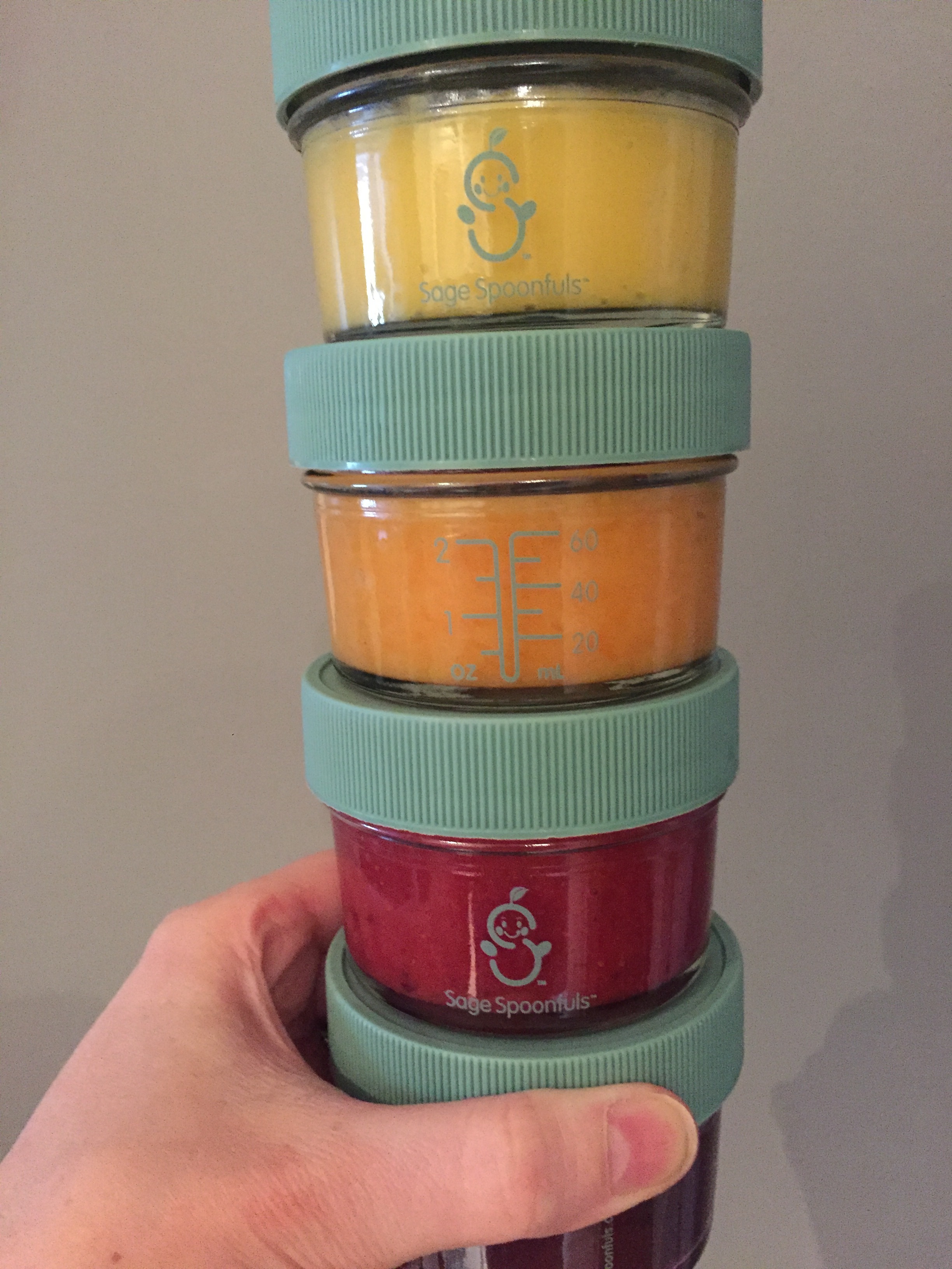 First Fruit and Vegetable Purees