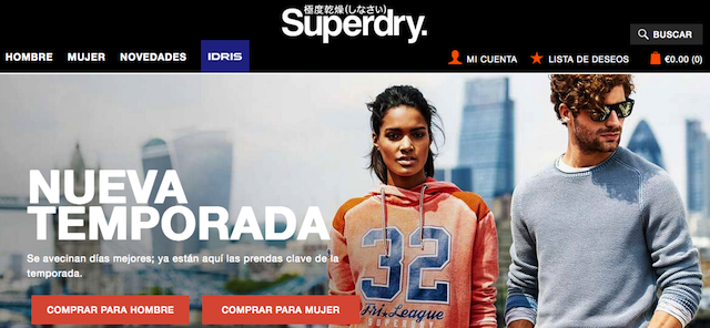 Tienda Superdry