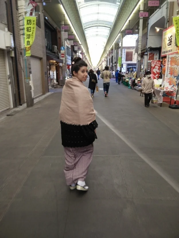 Laura en Japón
