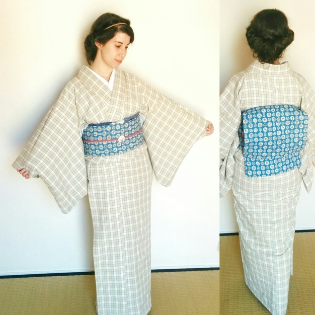 Distintas perspectivas de un kimono