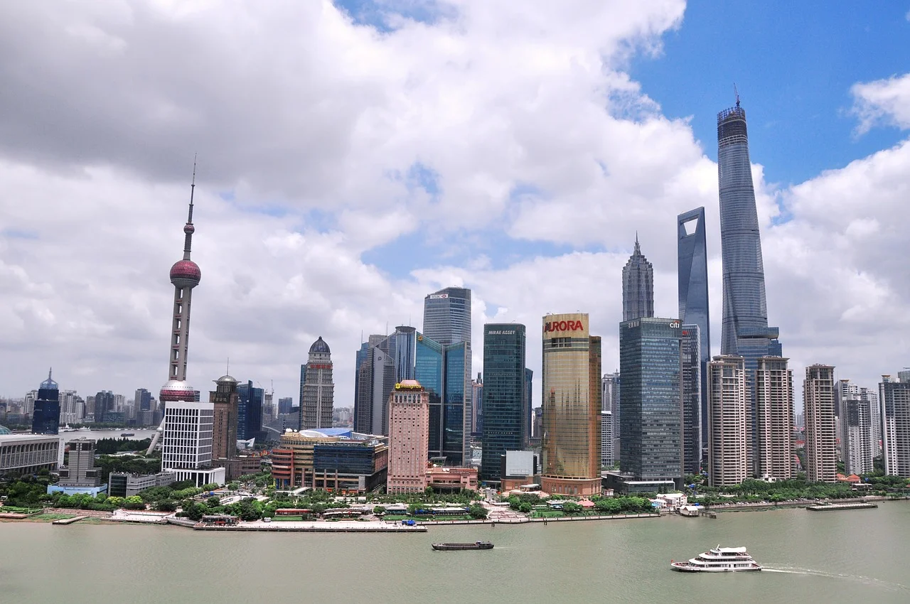 Vistas del Bund , Shanghai
