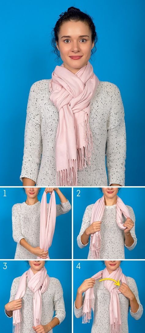 Cómo Ponerse Una Pashmina