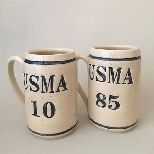 Custom Father & Son Set - United States Military Academy Commemorative Graduation Steins