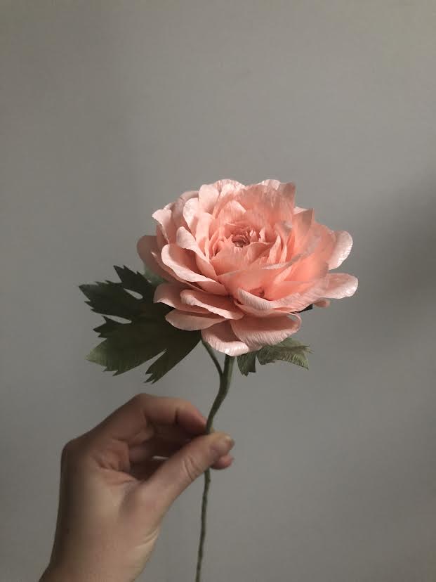 Ranunculus Rose - Pink - Tiffanie Turner - Fine Art of Paper Flowers