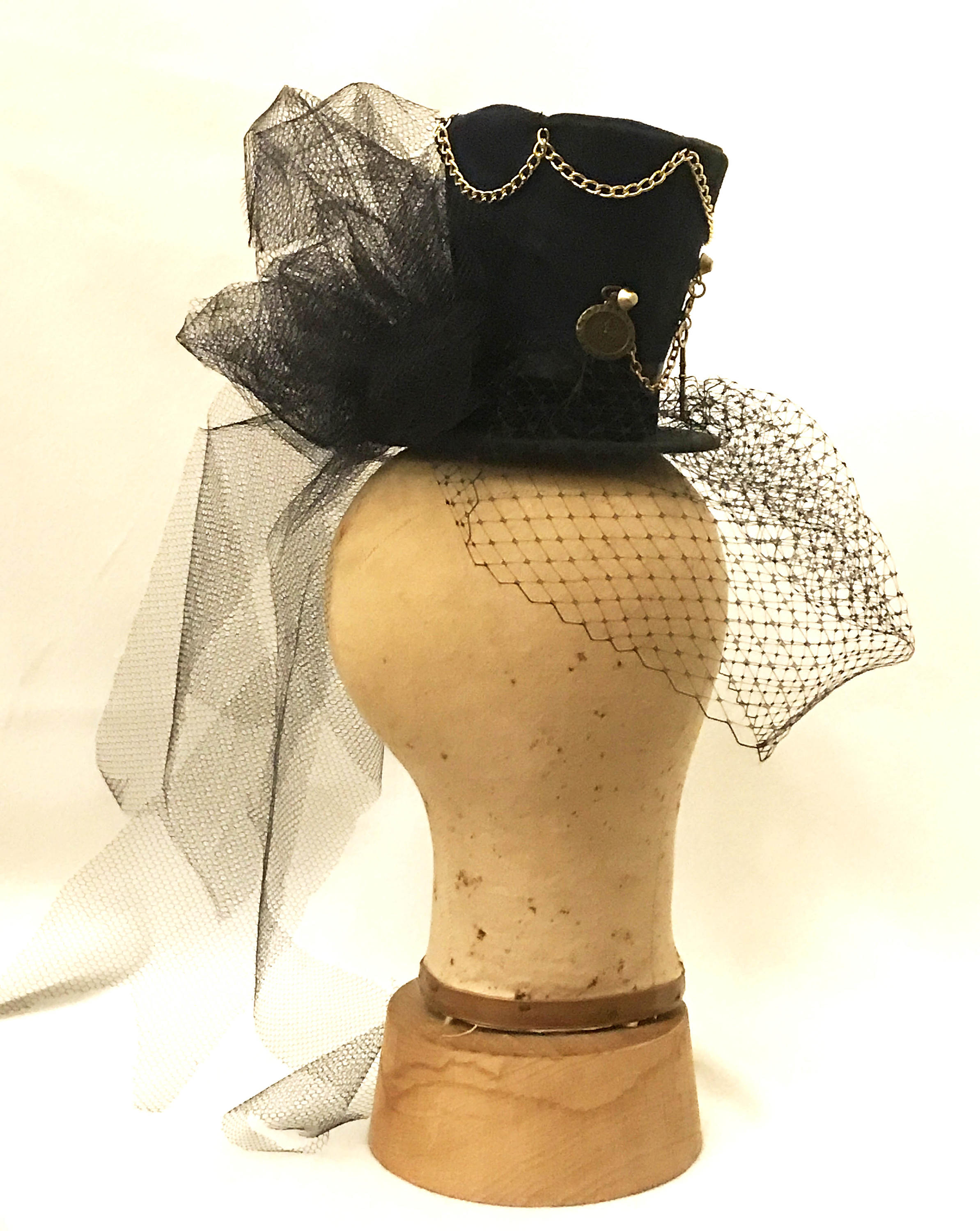 Victorian Snow Top Hat for Miniature Horse