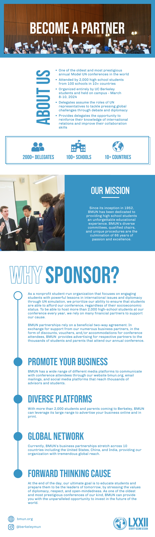 Become a Partner — Berkeley Model United Nations
