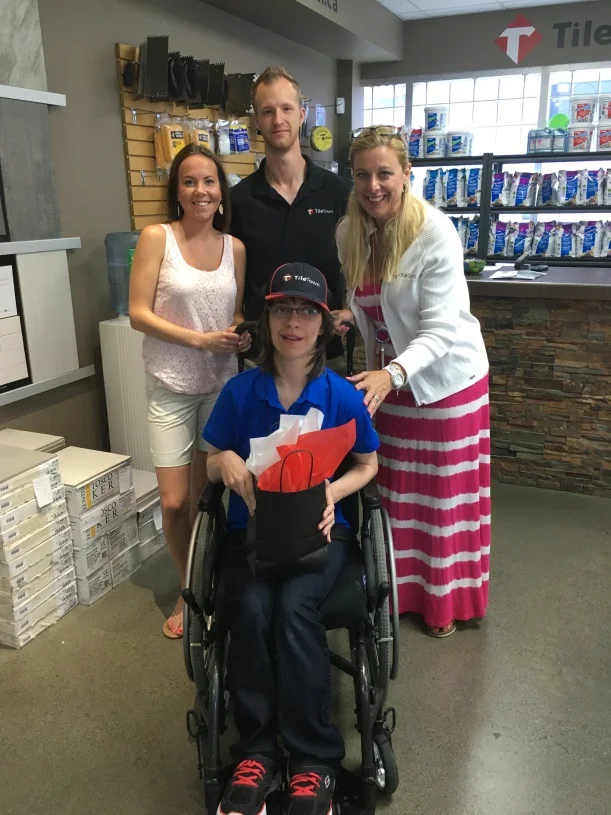 KALEY AND THE TILE TOWN TEAM