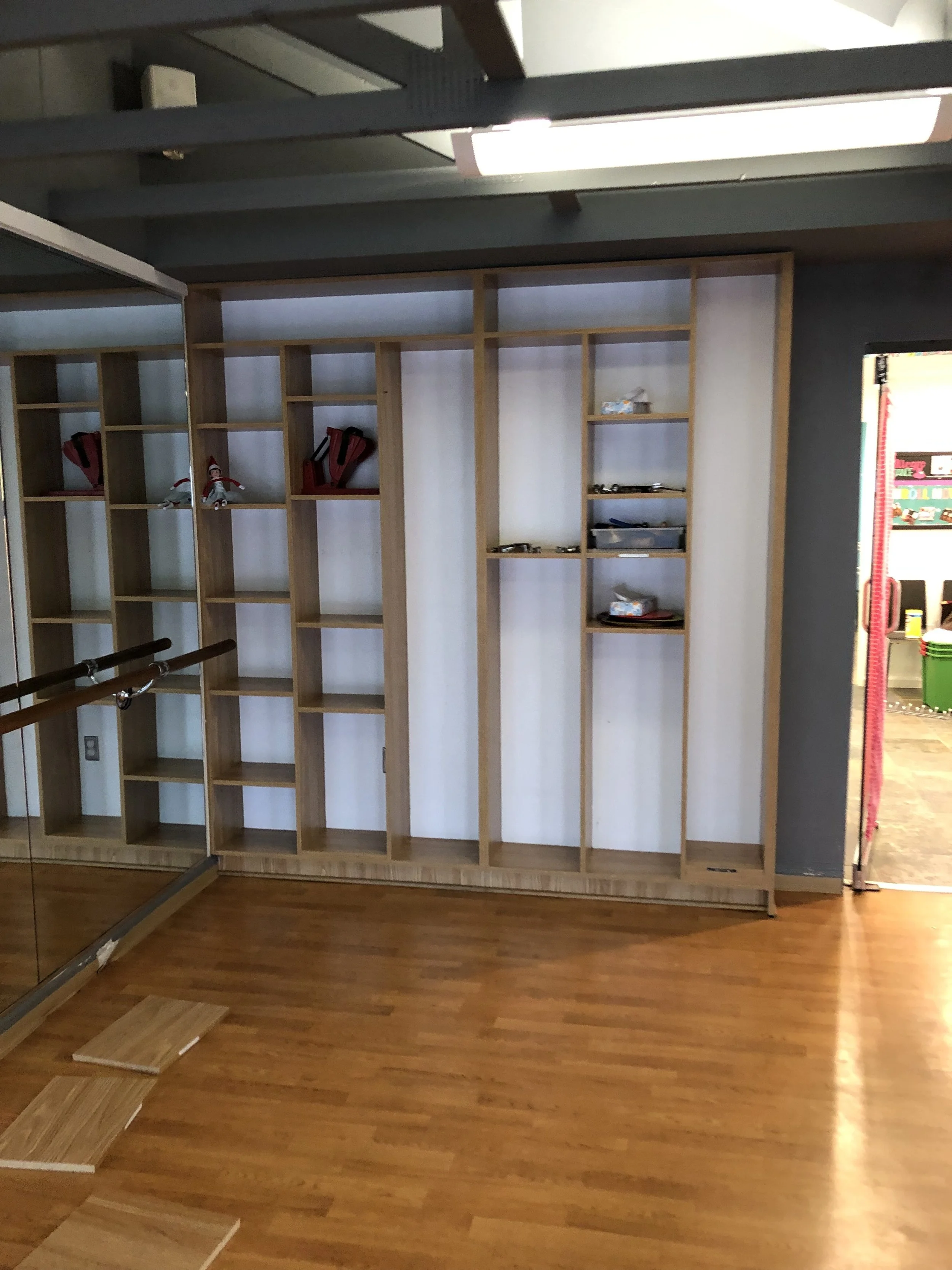 Changes in the dance studio