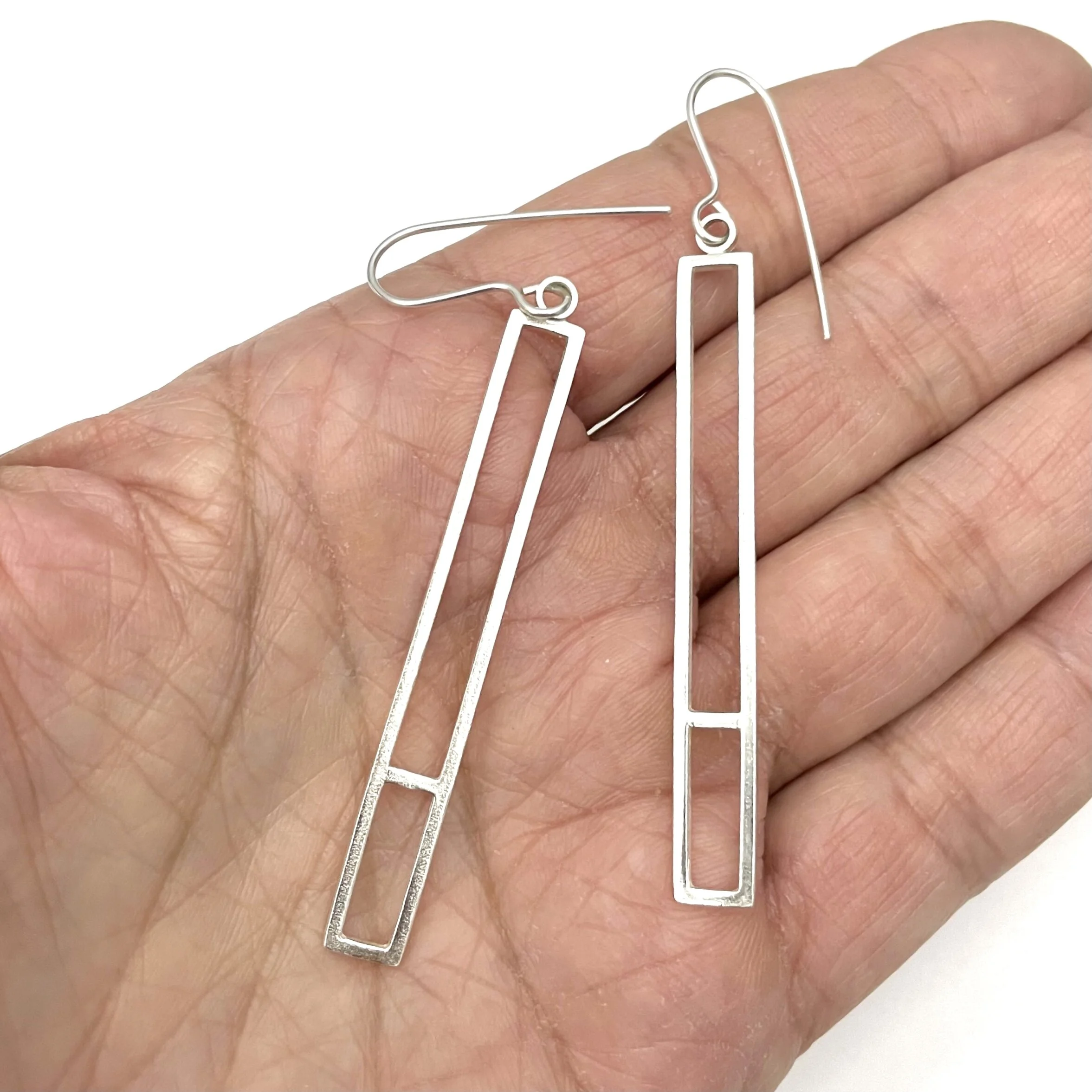 Modernist Bar Earrings
