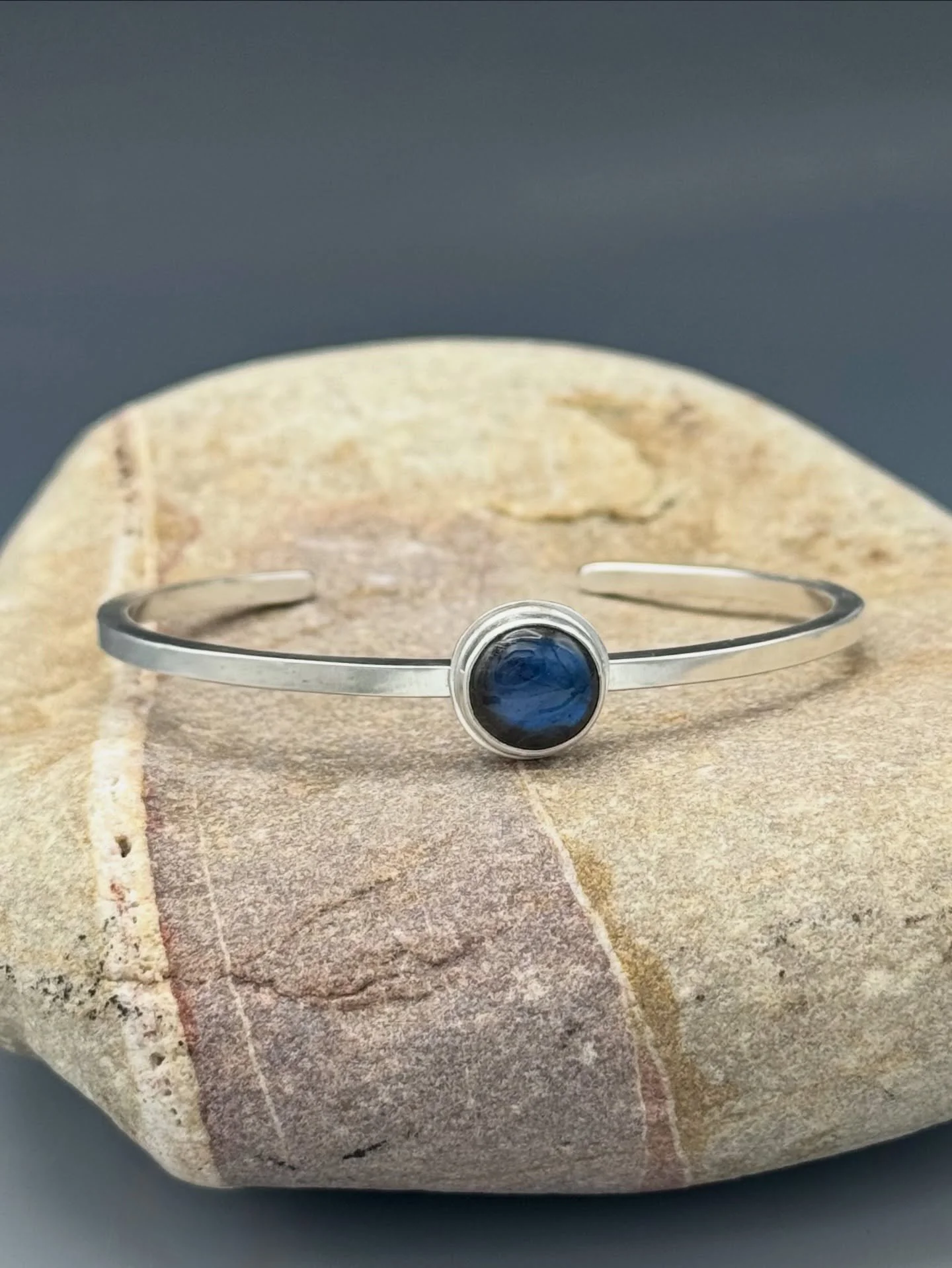 Minimal Labradorite Cuff &mdash; simple, elegant, and perfect for gifting (or keeping!).

This Saturday is my final show of the year. I&rsquo;ll be at the Redding Artisan Holiday Market alongside an incredible group of makers &mdash; would love to se