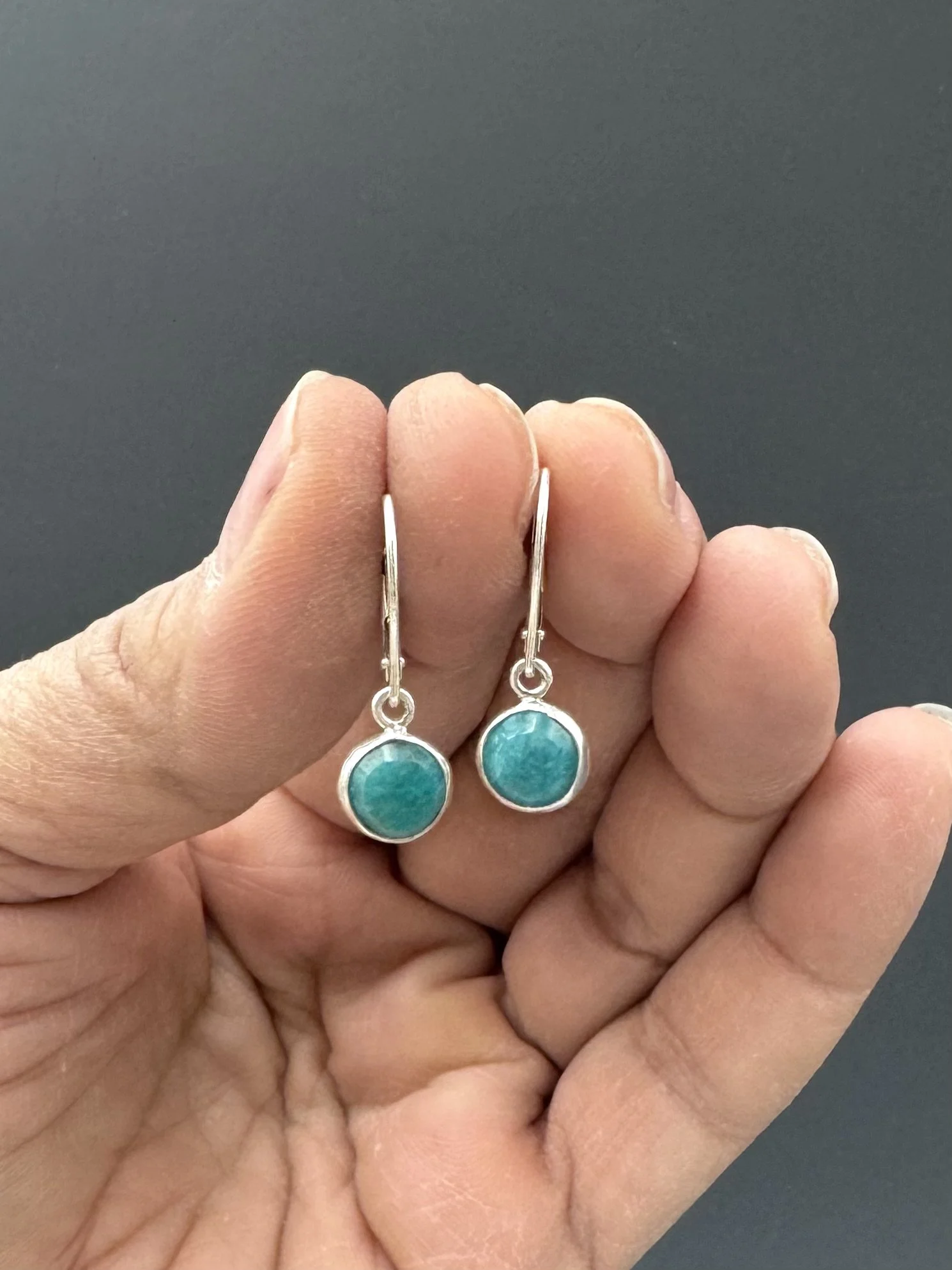 Amazonite Earrings