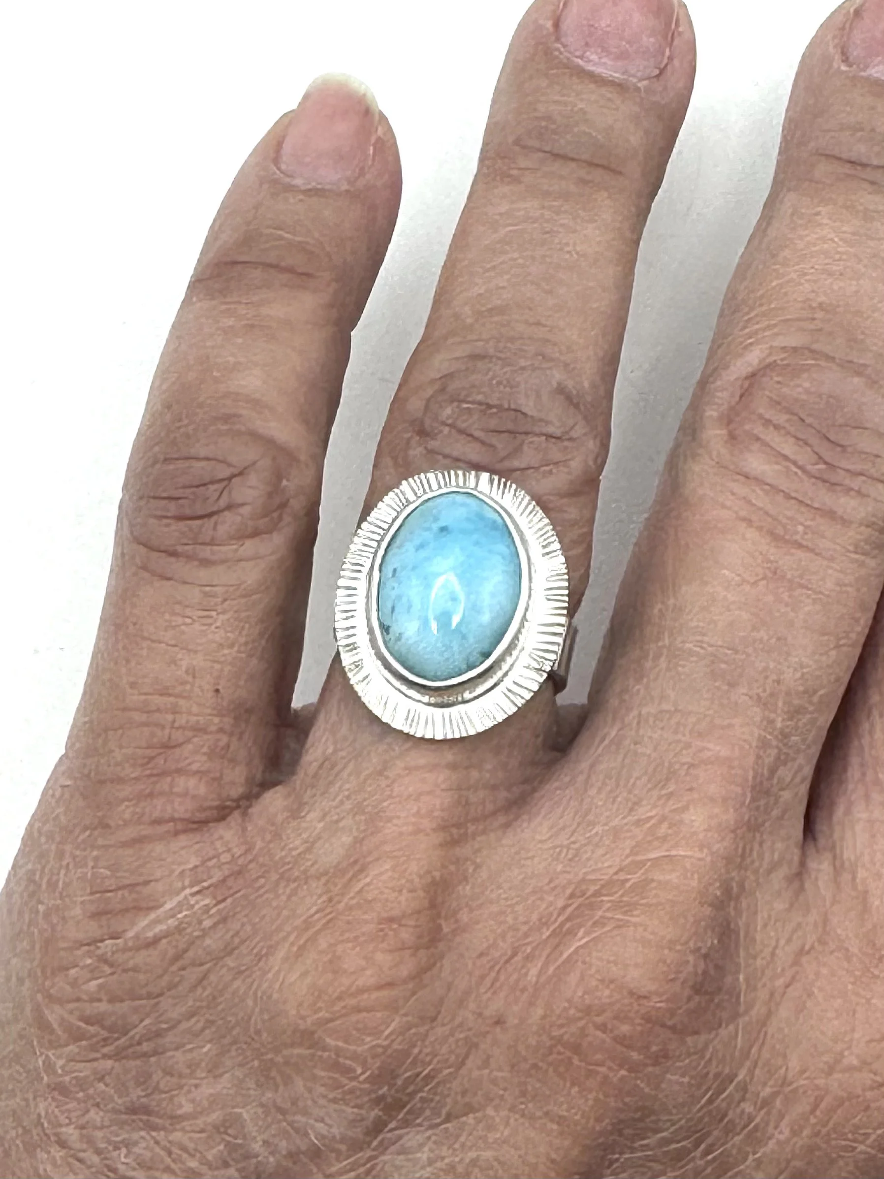 Larimar Ring