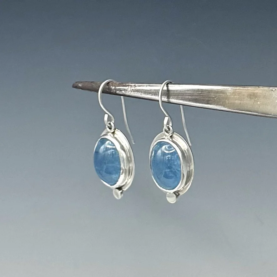 Aquamarine Drop Earrings