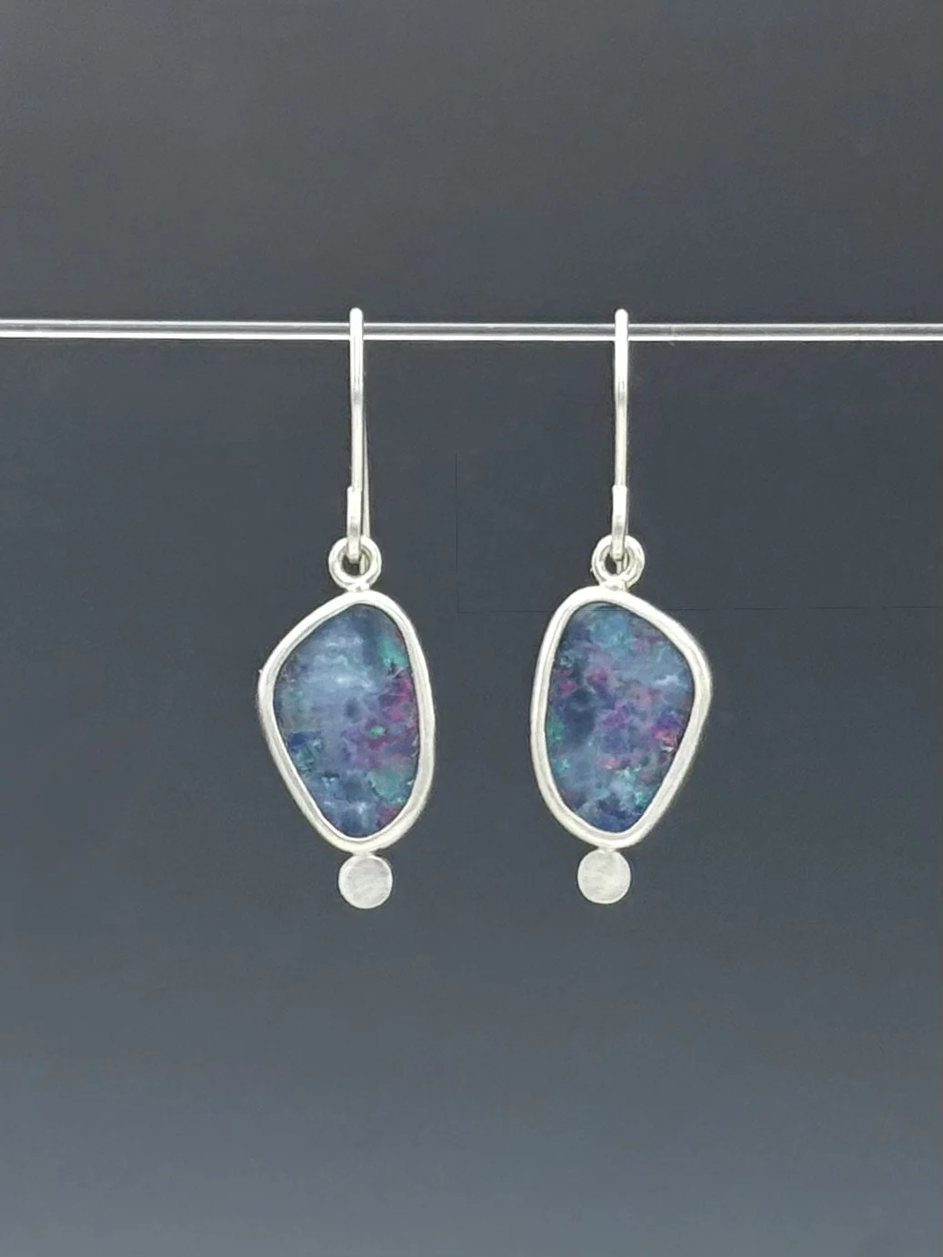 Australian Boulder Opal Earrings