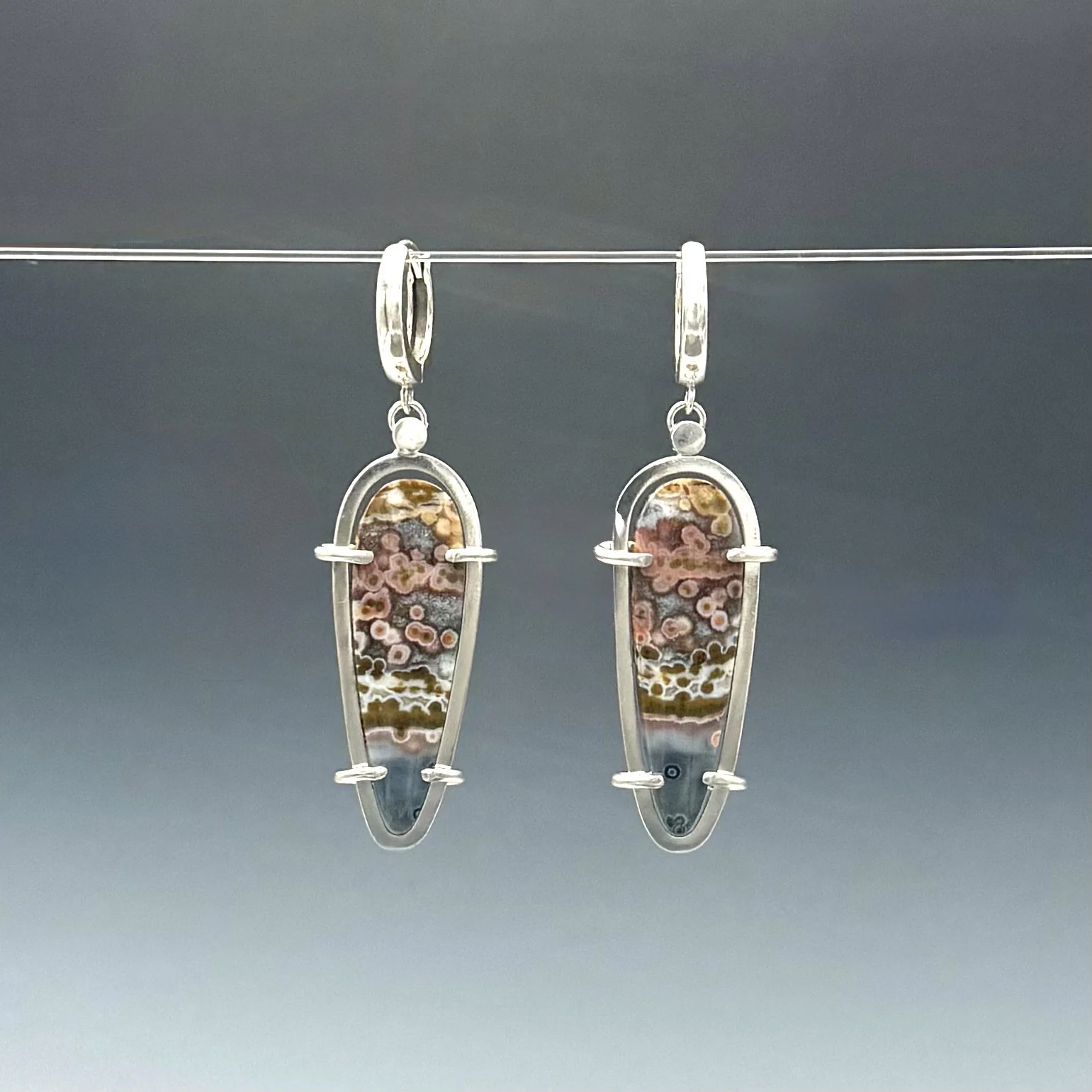 River Jasper Earrings