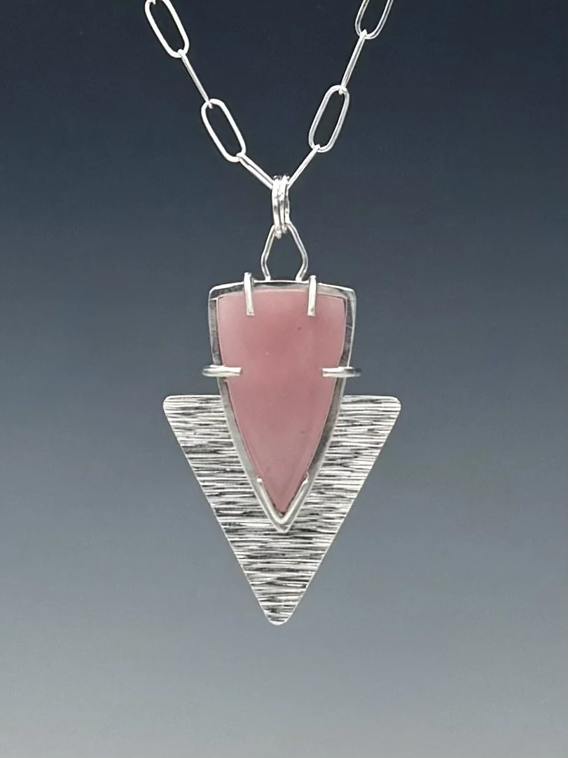 Guava Quartz Necklace