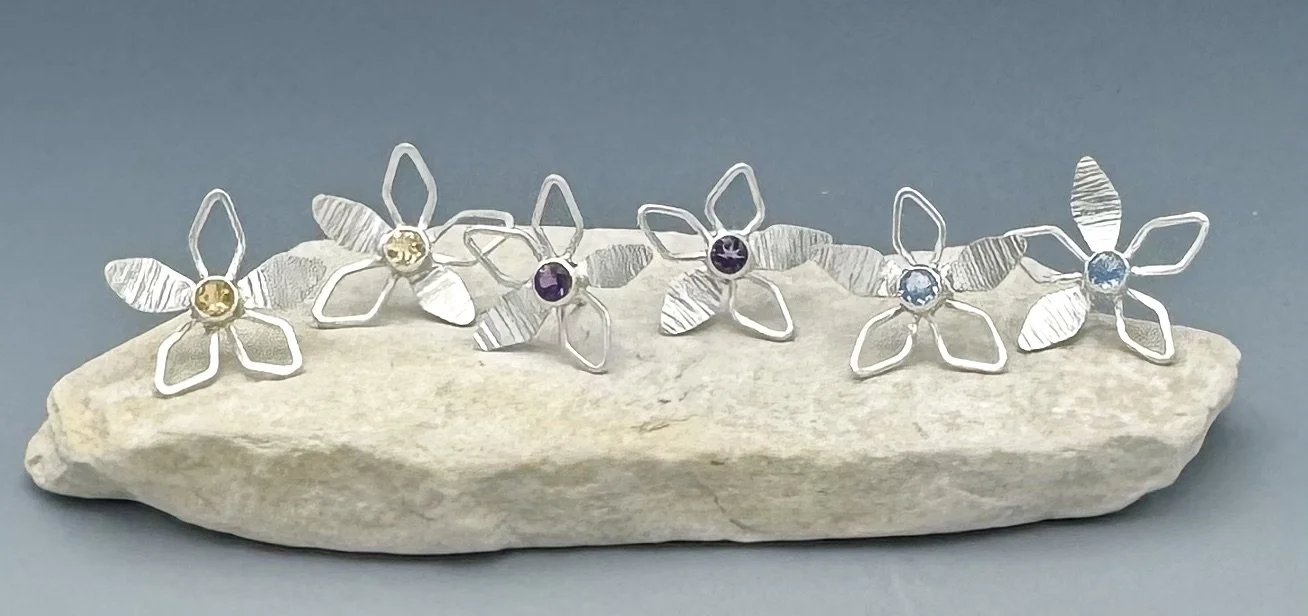 Flower Stud Earrings