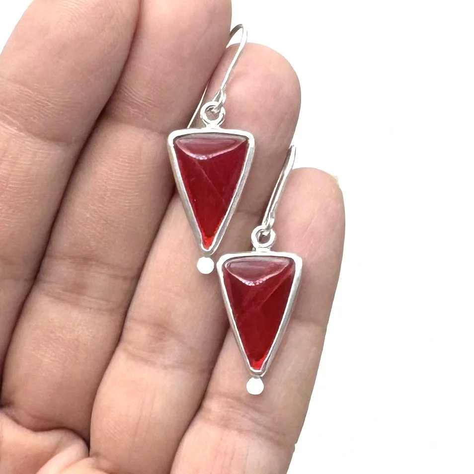 Rosarita Triangular Earrings