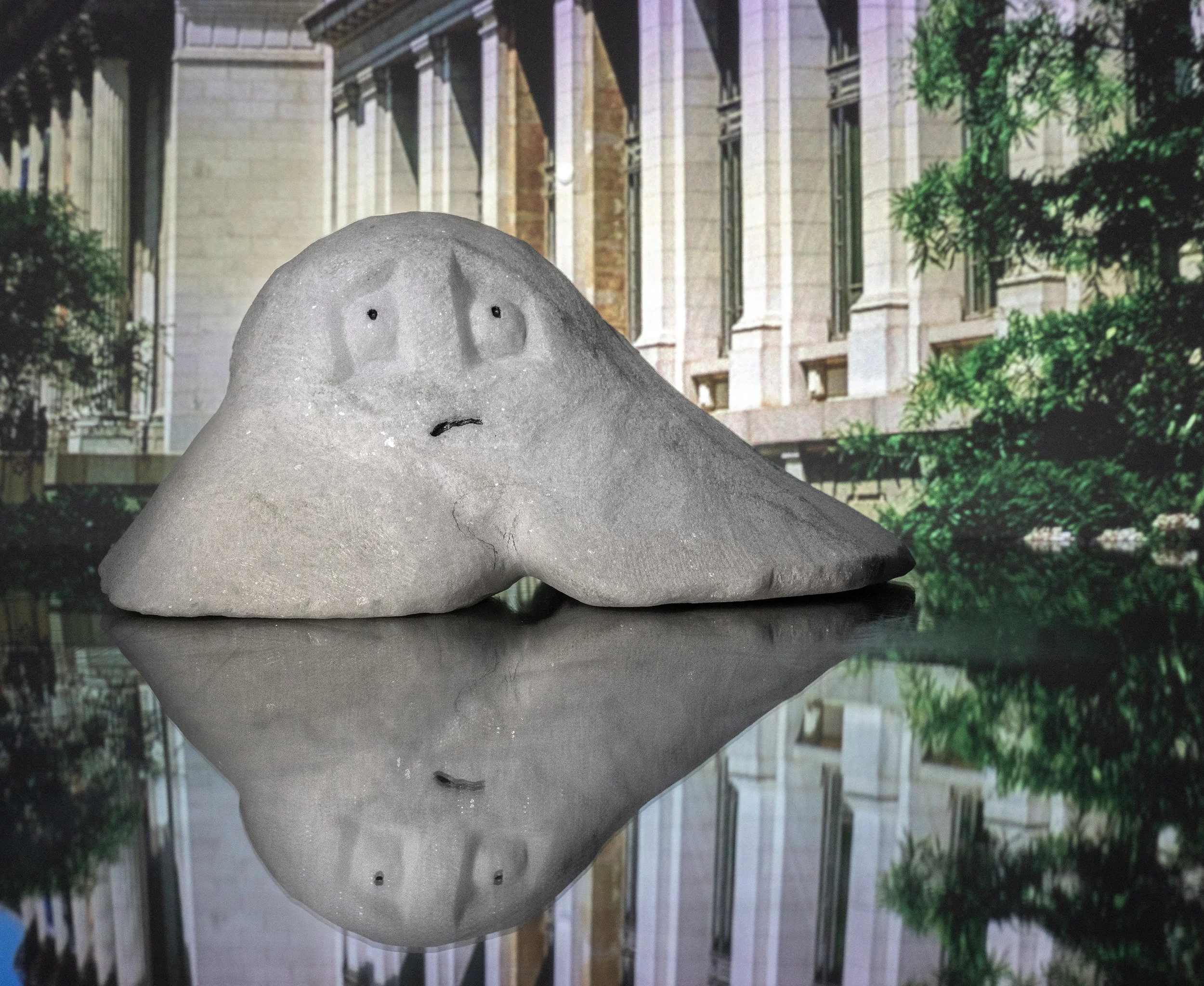 Marble Man at the Smithsonian