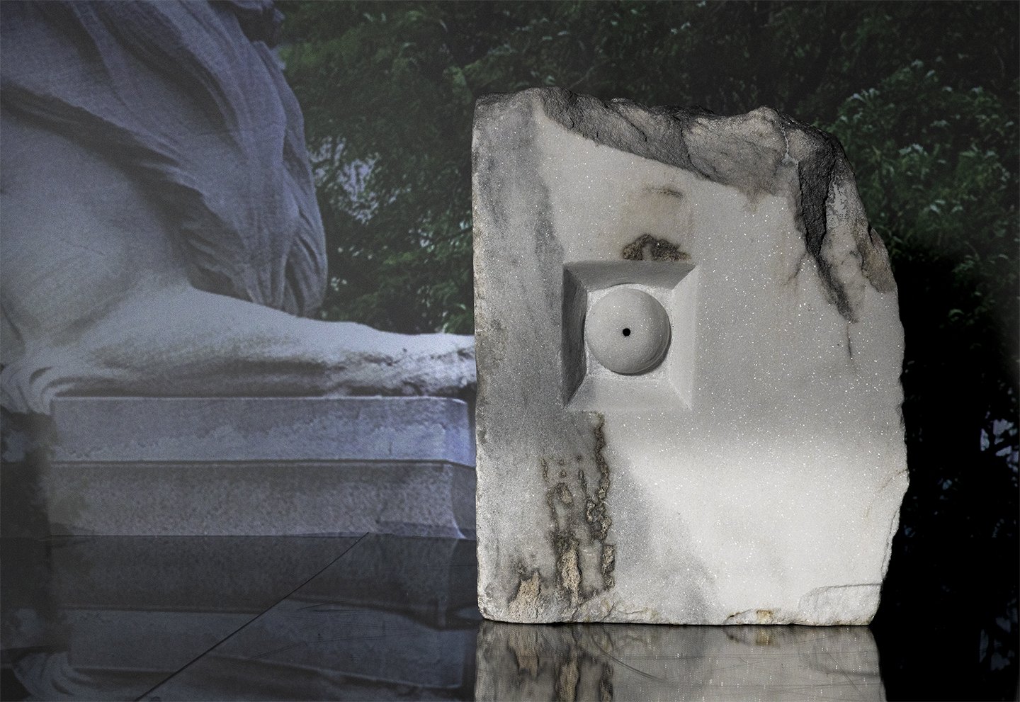 Marble Man as Janus, Ready to Read (New York Public Library)