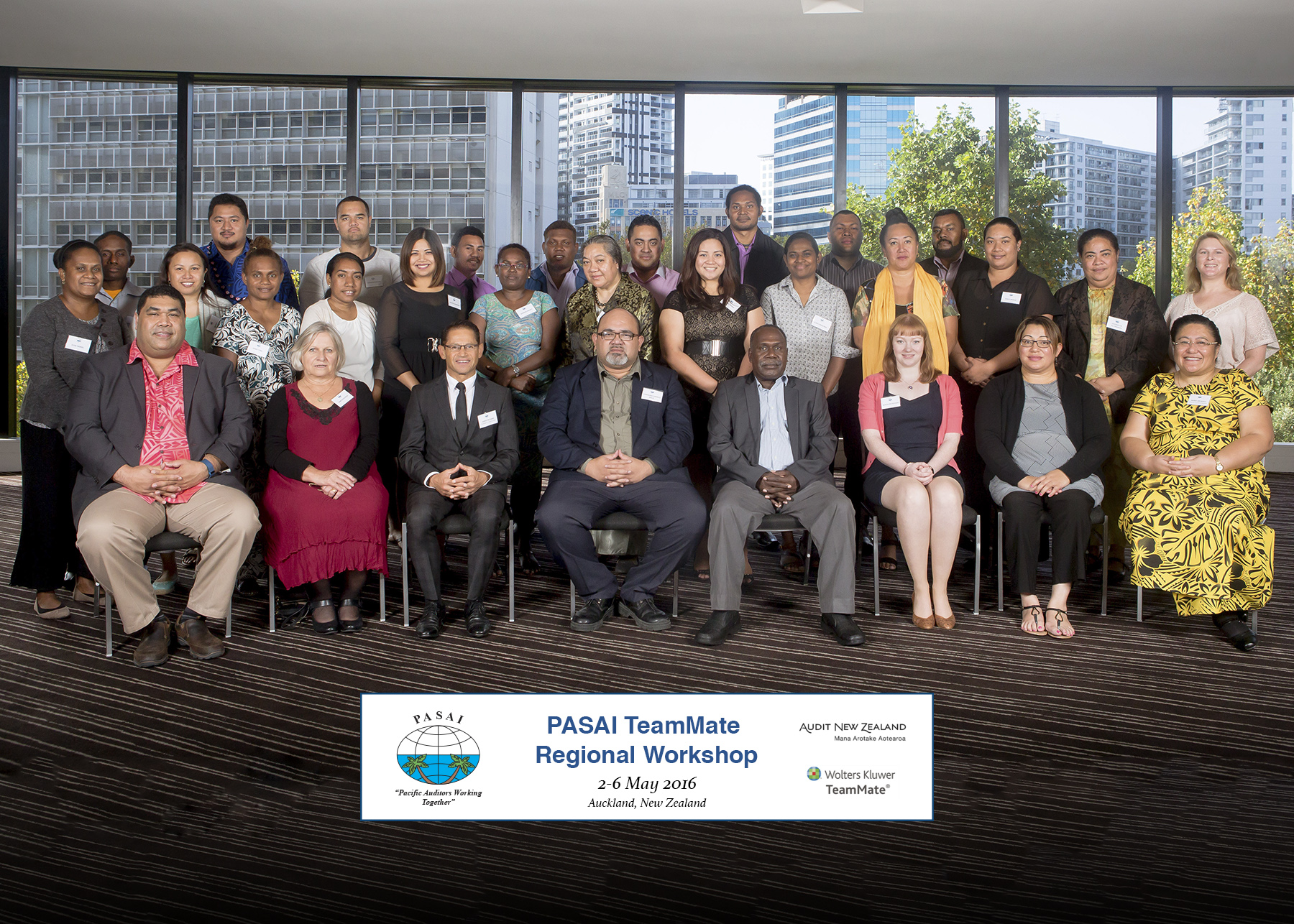 Photo 1: PASAI TeamMate® forum participants in Auckland 