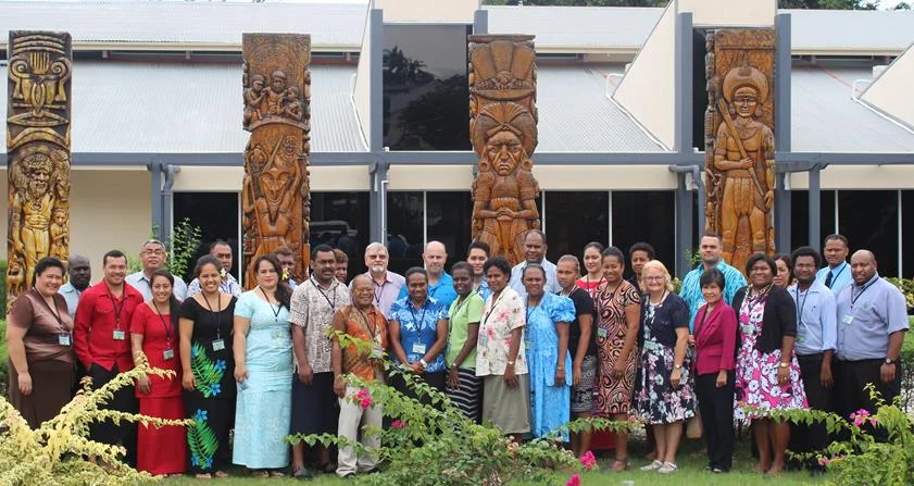Regional Workshop on Strengthening Oversight Functions of Public Financial Management through Internal and External Audit, held in Honiara, Solomon Islands - Workshop participants