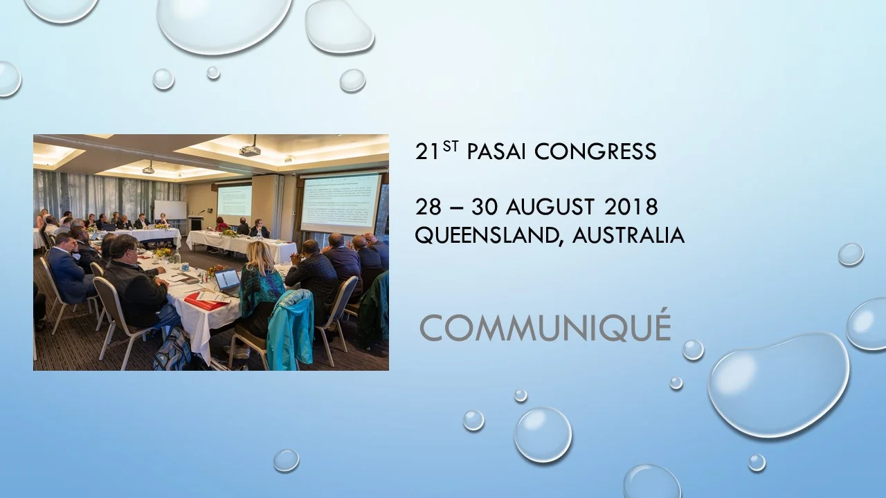 PASAI's 21st Congress Communique