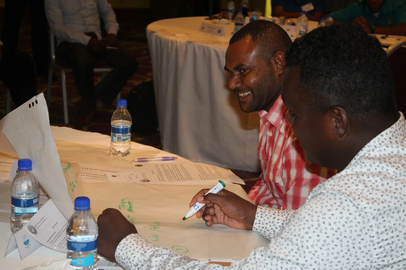 Delegates from PNG and Solomon Islands