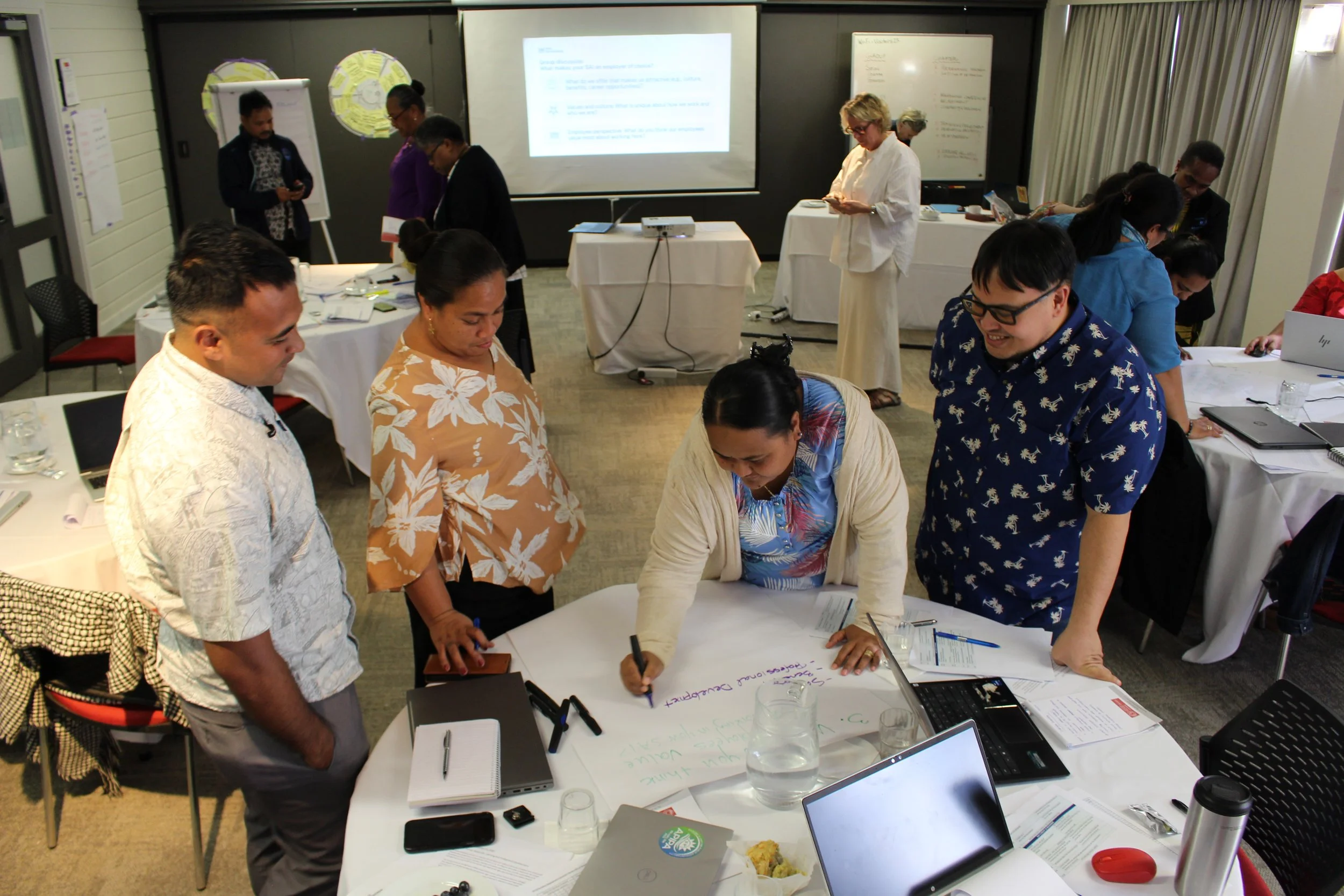 Twelve Pacific Island government audit office staff trained as HR Champions