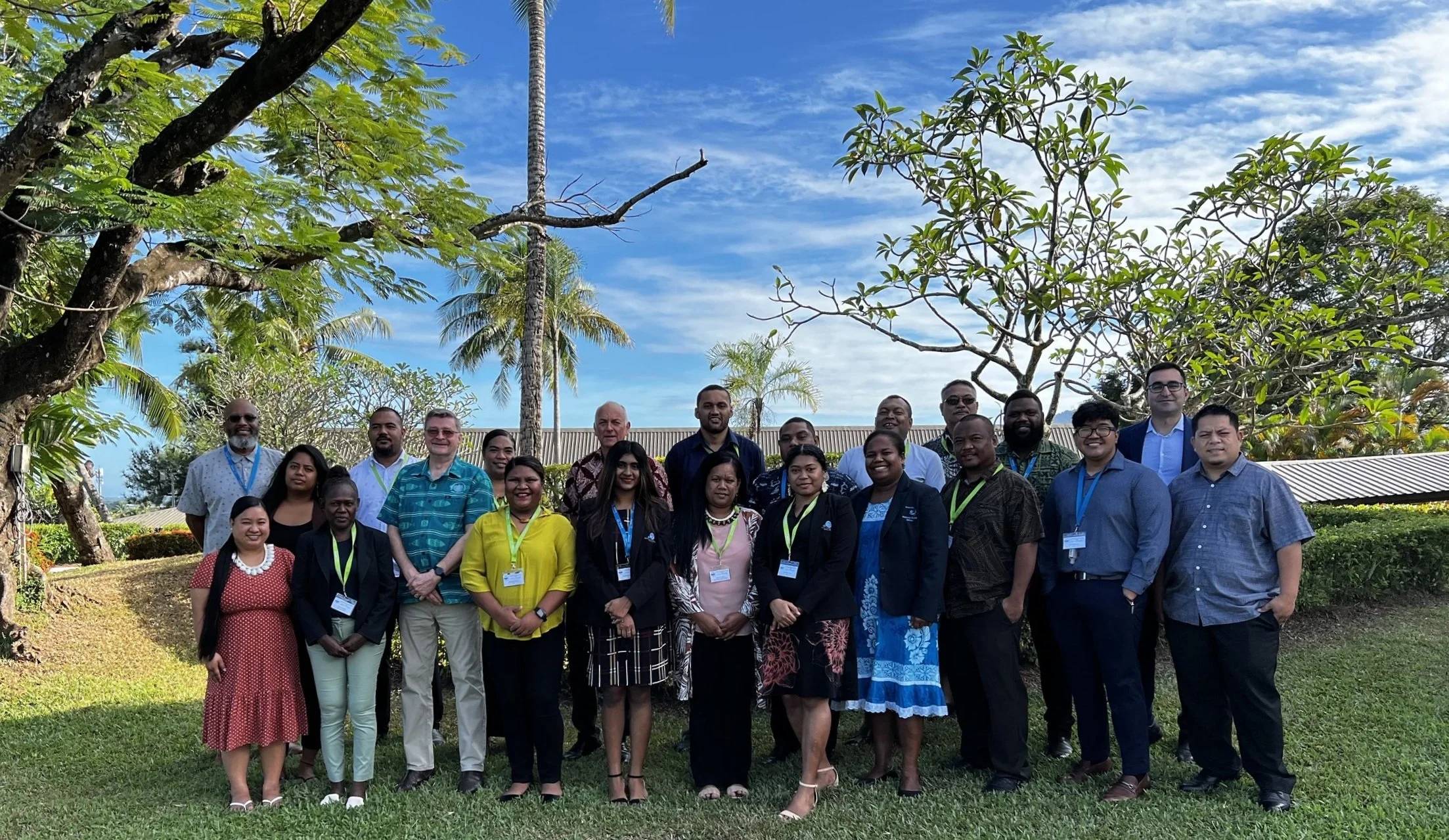 Performance auditors work together to strengthen their capability across the Pacific