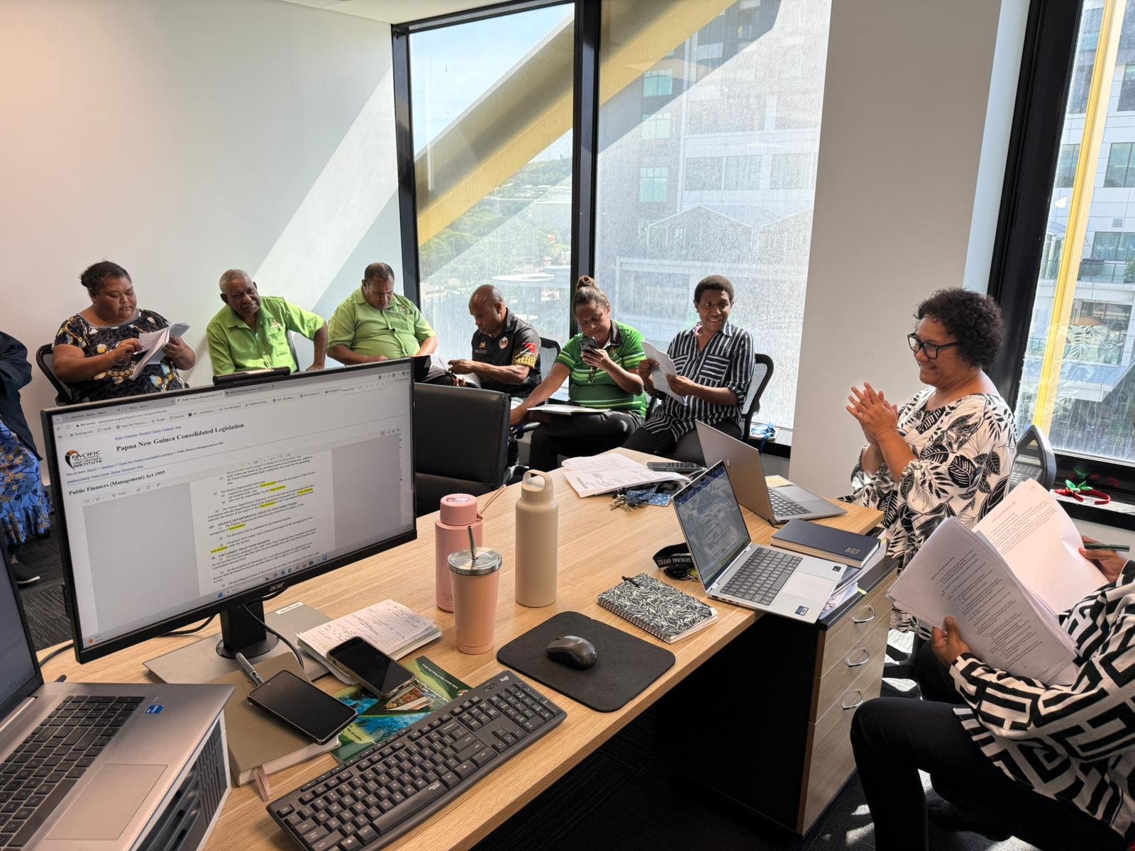 PASAI on the ground in Papua New Guinea for financial and compliance audit support