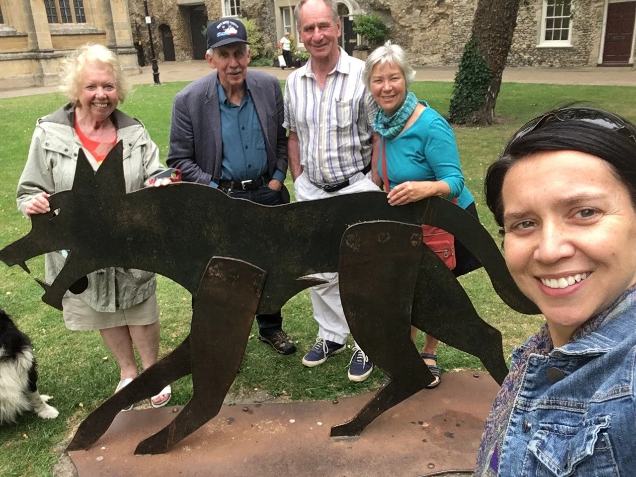 Quality time with my aunt, uncle and parents in England - Summer 2017