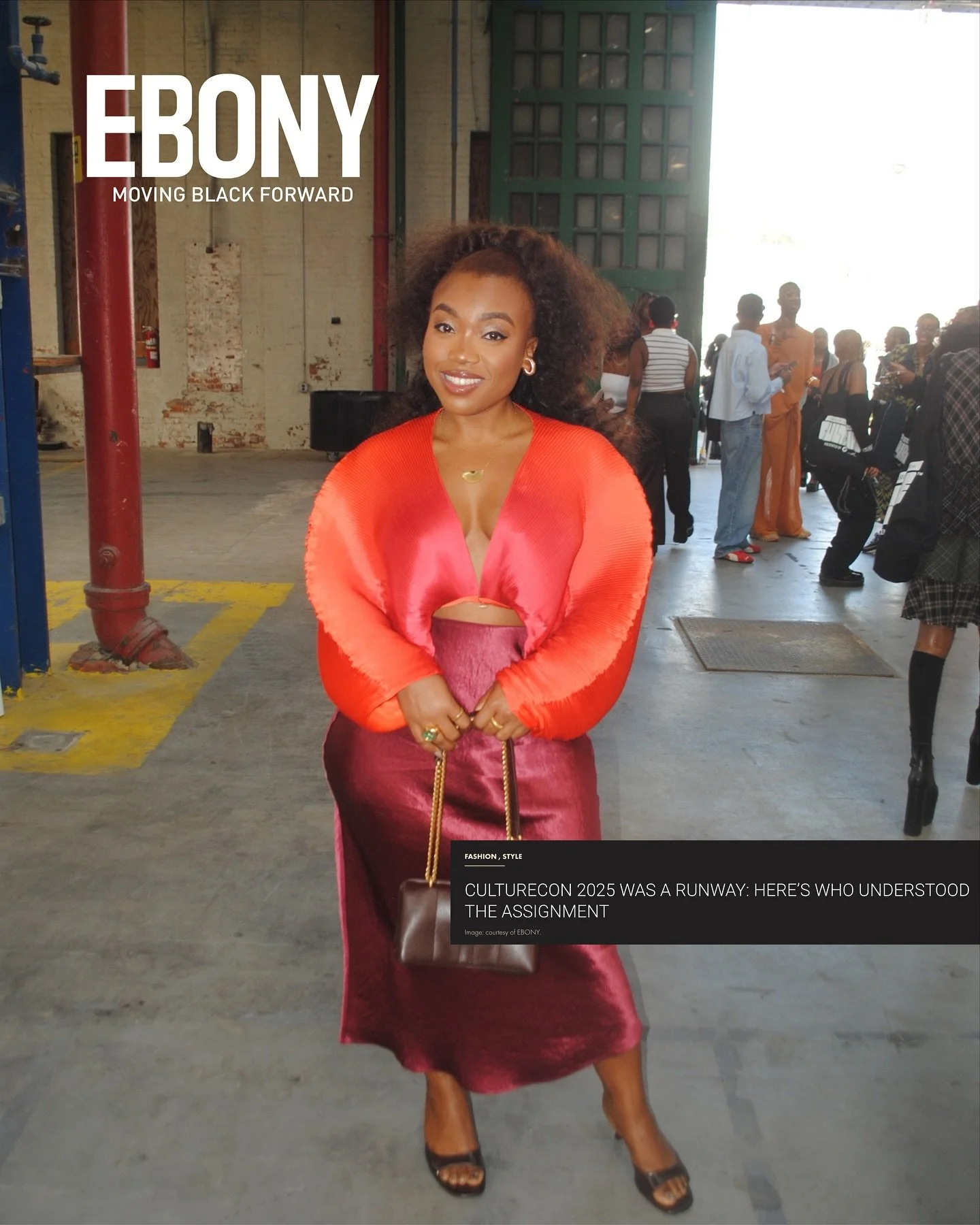 as seen in: Ebony Magazine 🤩 

my first fashion feature in @ebonymagazine for @culturecon + shot @bycestlazee with @dove.

✨ link to outfit details in my link in bio 
📰 @vqvaughns 
📸 @vqvaughns + @bycestlazee 

@andreaiyamah @saks @aritzia @mango 