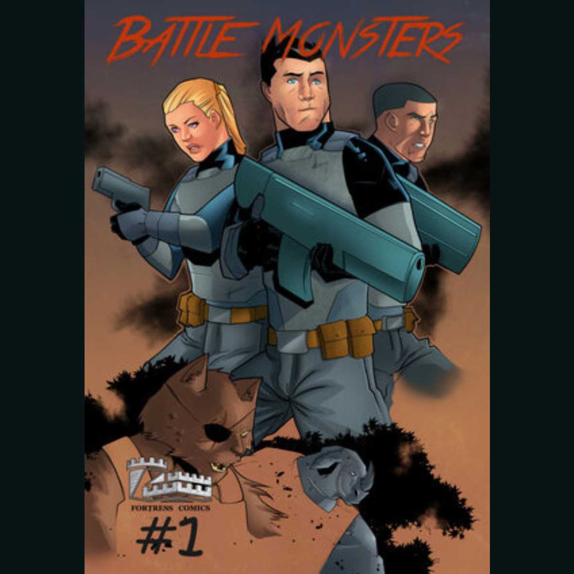 attle Monsters #1 Digital PDF