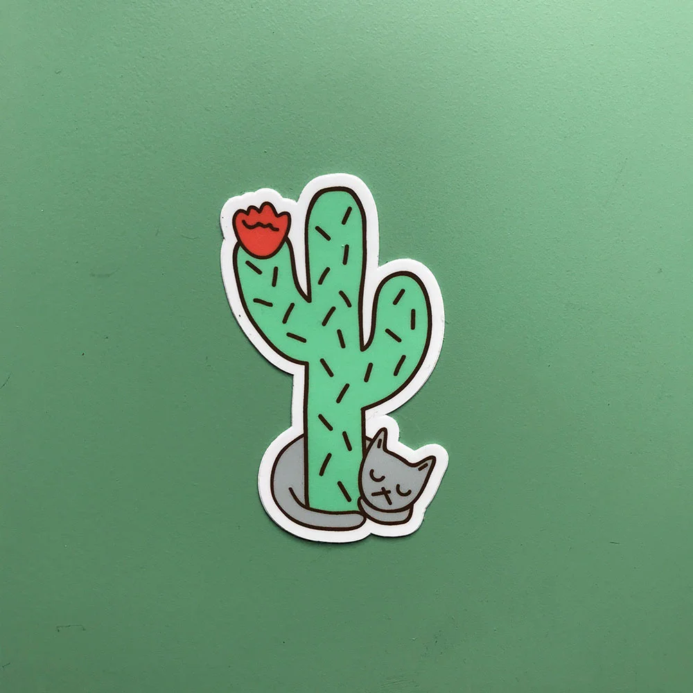 Catcus Sticker  Probably Not Related