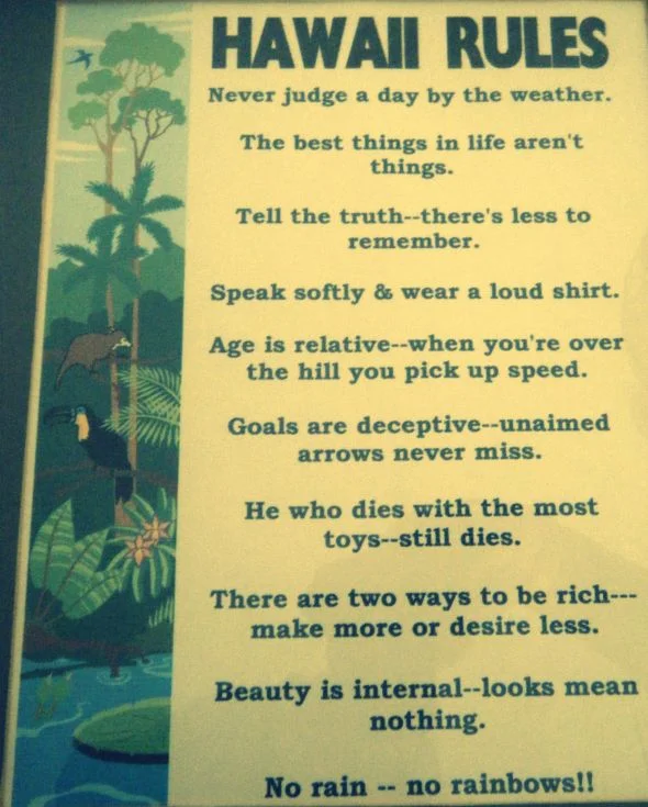 hawaii rules