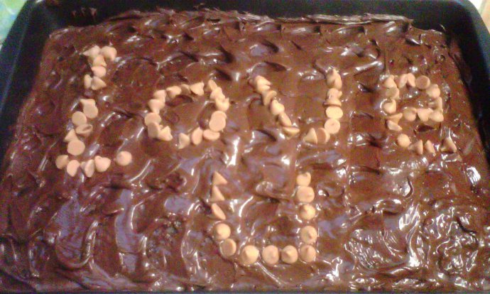 A cake my middle sister and I made for our youngest sister this past weekend. (c) Arianna's Random Thoughts