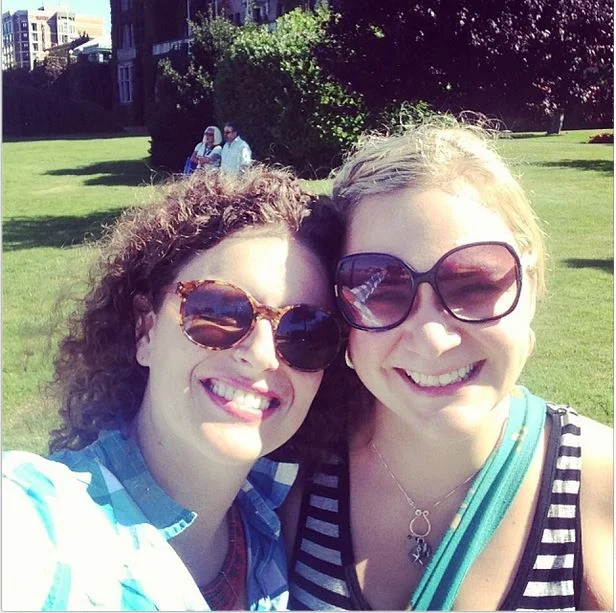 Jackie and I. August 2014. Photo Credit: Jacqueline Boone.