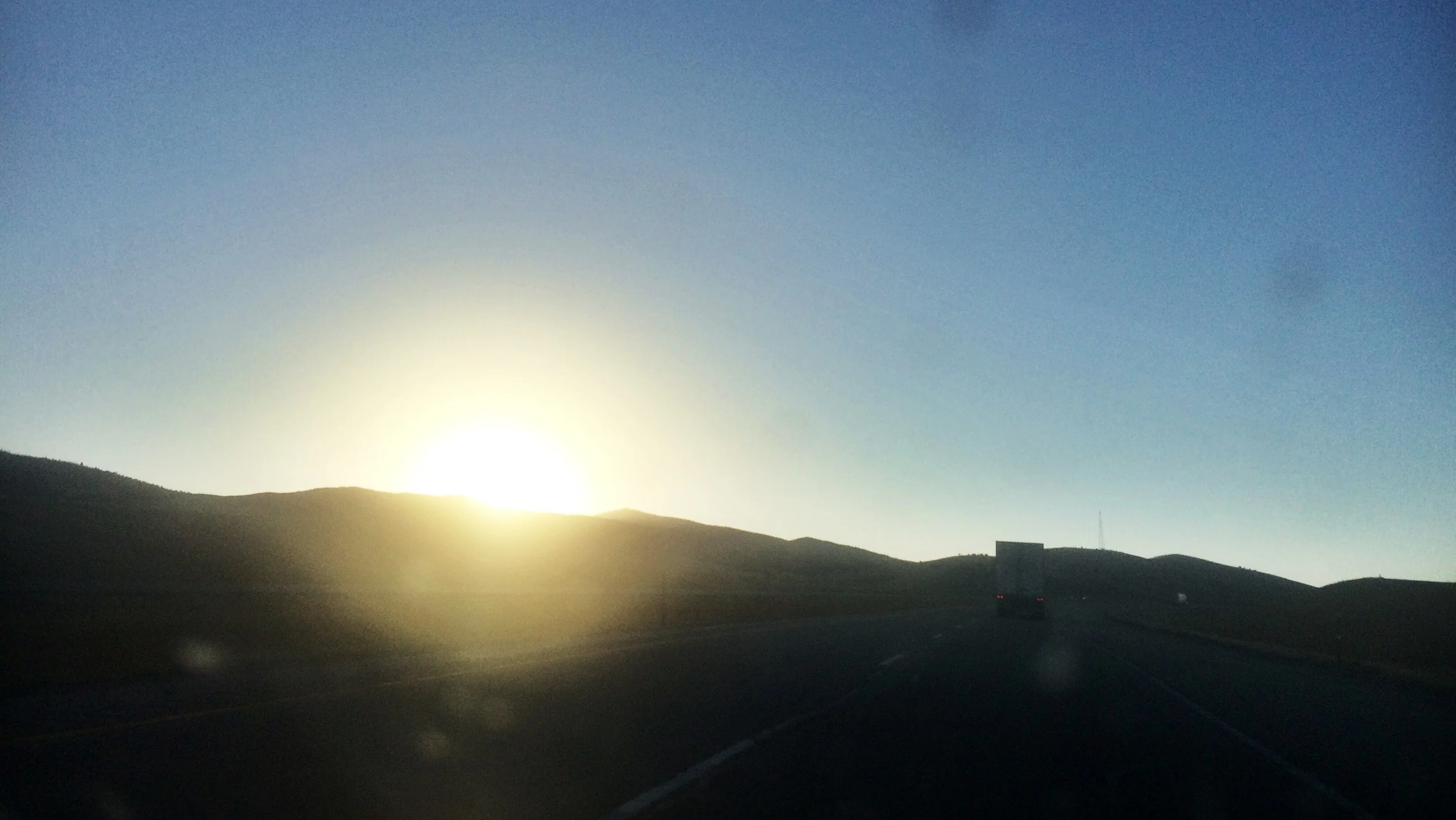 Somewhere over that highway, our story begins
