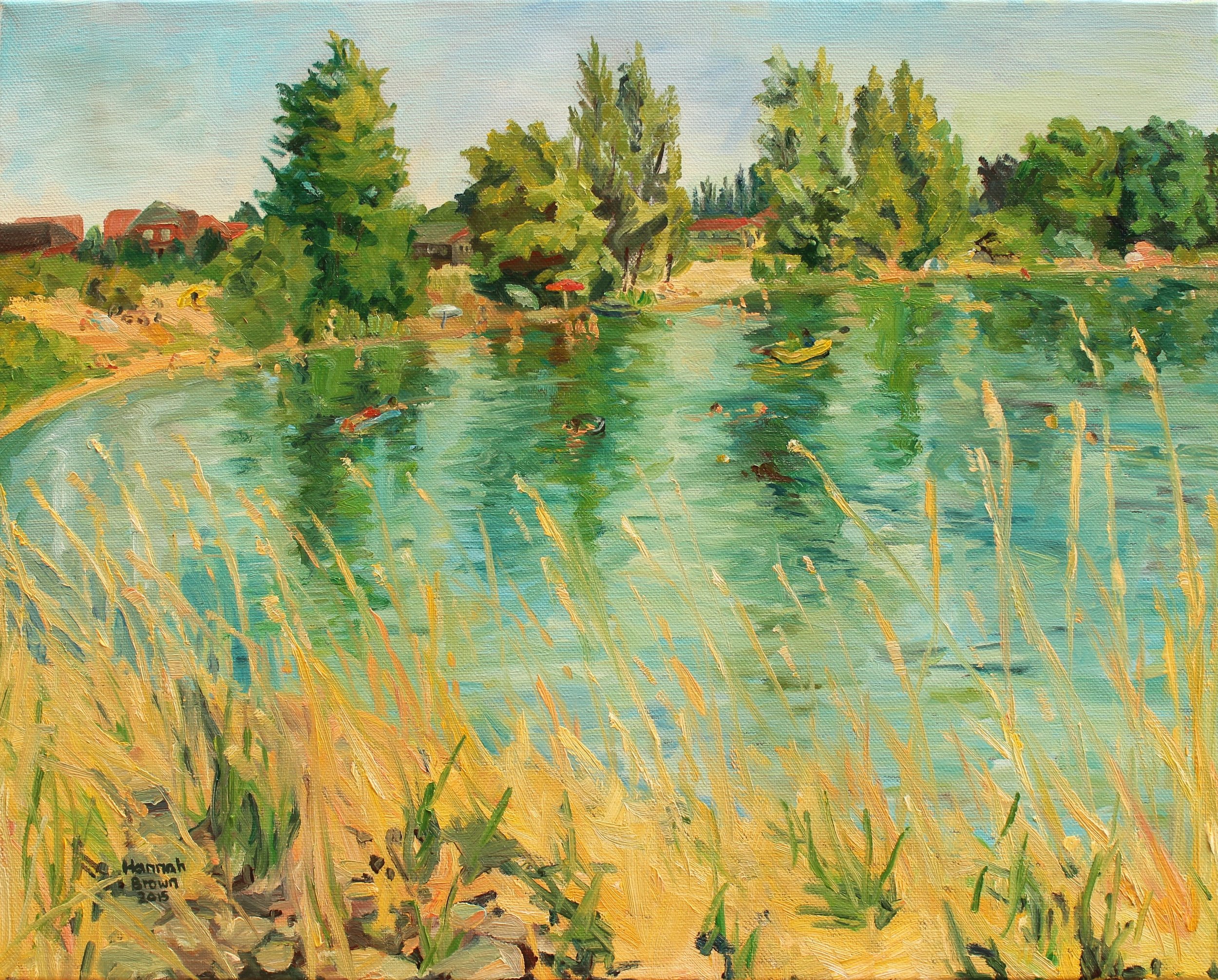 1) Malvíny - The Swimming Pond - 50x40.jpg