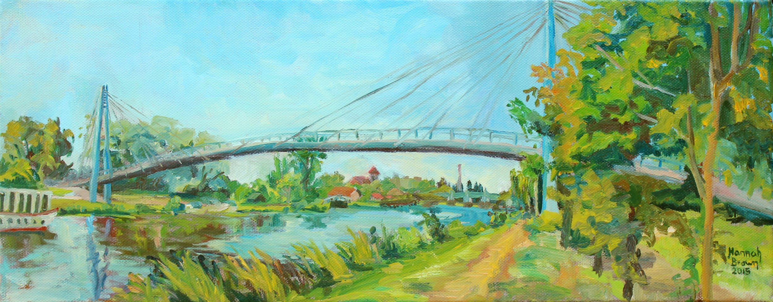 36) Čelákovická lávka - Čelákovice Bridge - 50x20.jpg