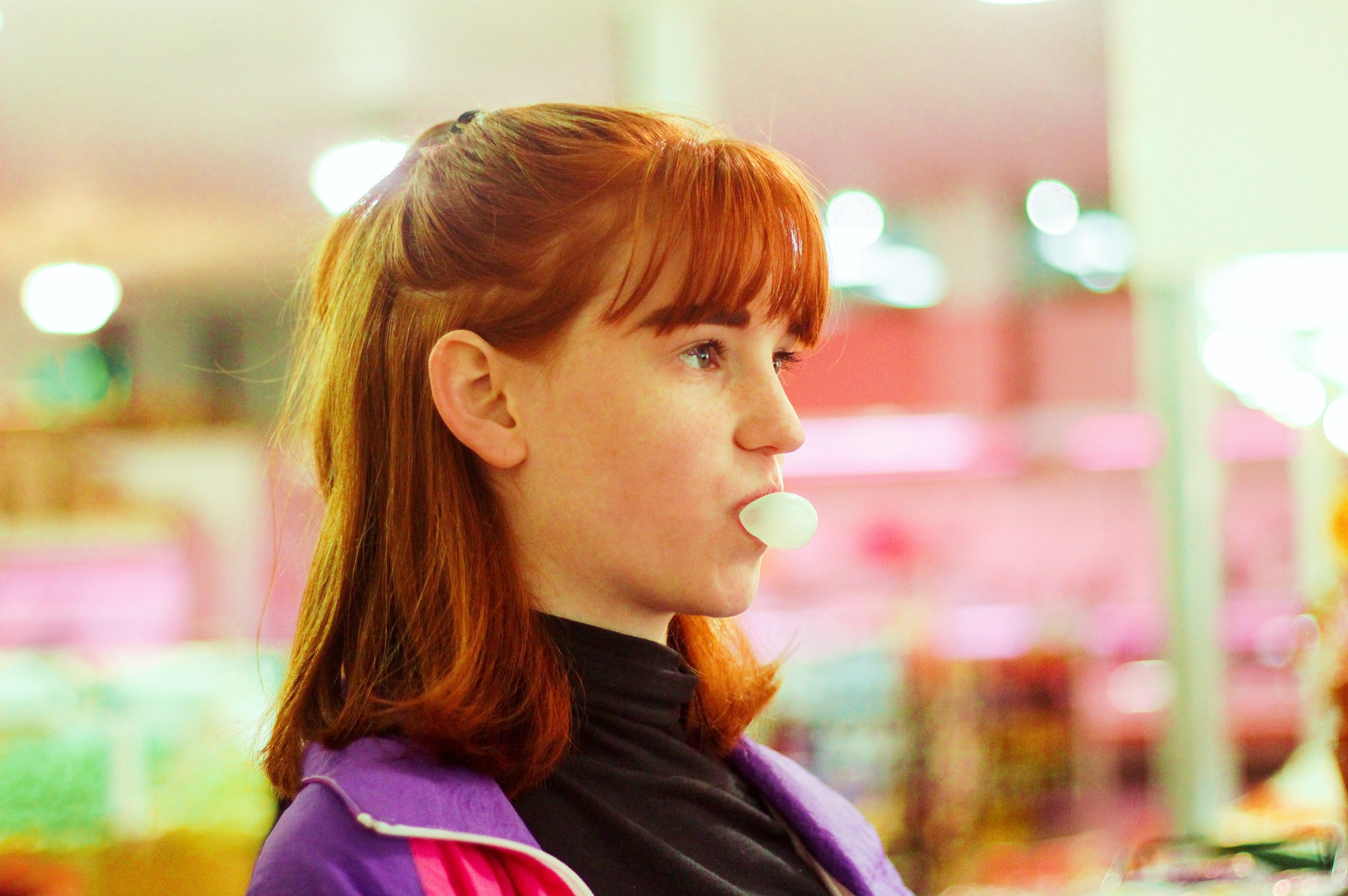 girl, fifteen