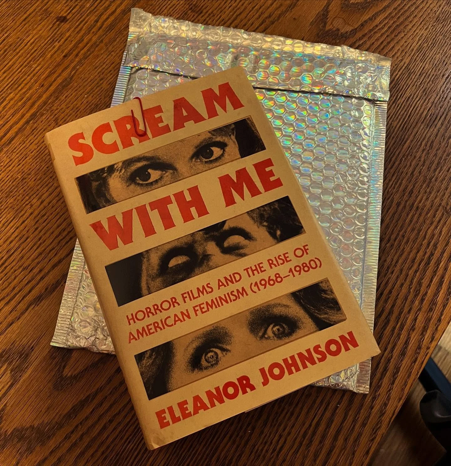 Exciting book mail! Can&rsquo;t wait to read this. Also jiffy mailers have gotten *way* cooler since I was in-house! ✨🔪📚

#embeditorial #tbr #bookmail