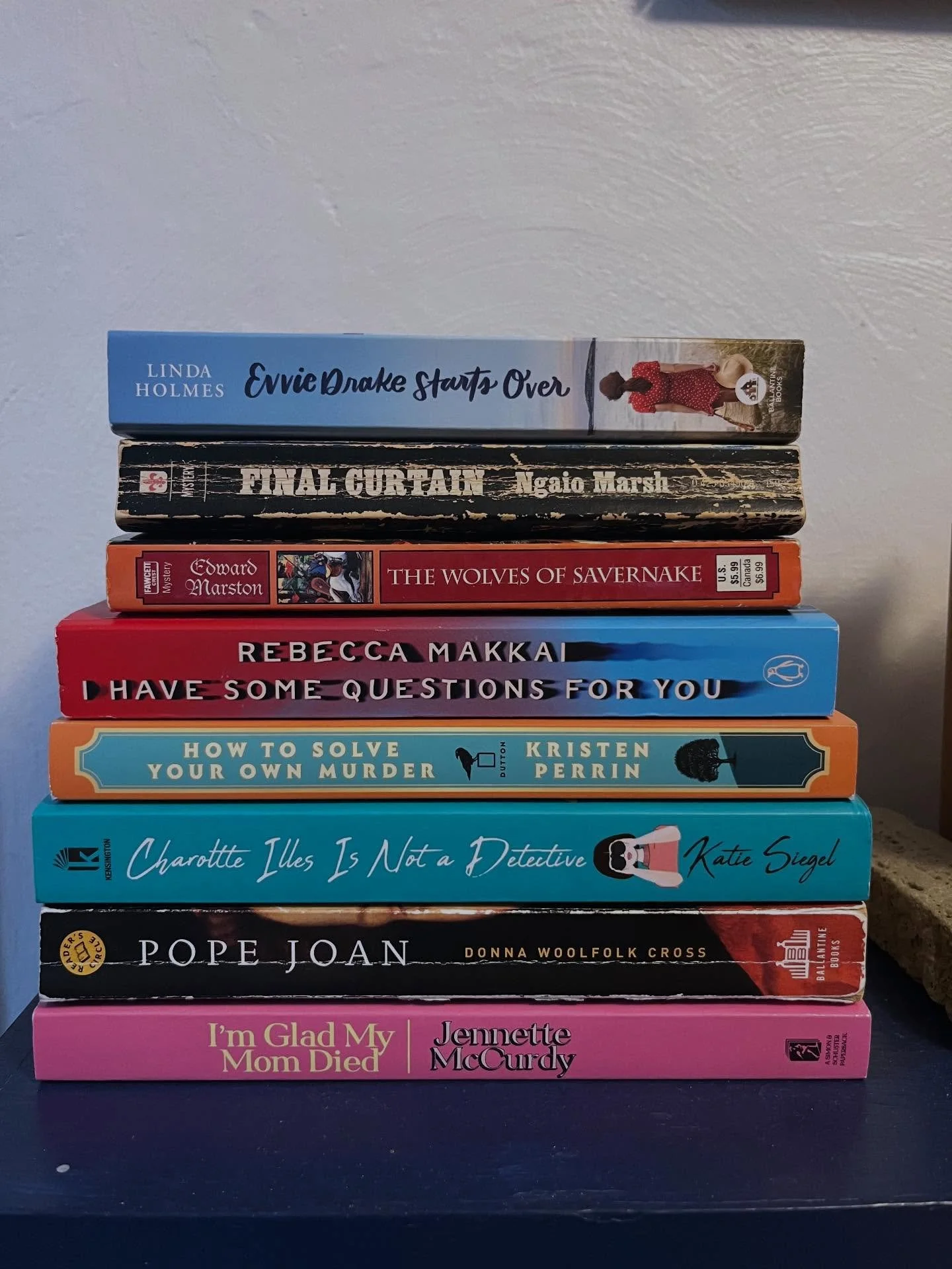 Semi-annual Portland-Freeport bookstore haul! Spent a fantastic day between Christmas and New Year&rsquo;s visiting Longfellow Books, Sherman&rsquo;s, Green Hand Books, Print, Novel, and Two Brothers Books. Especially excited to find an Ngaio Marsh I