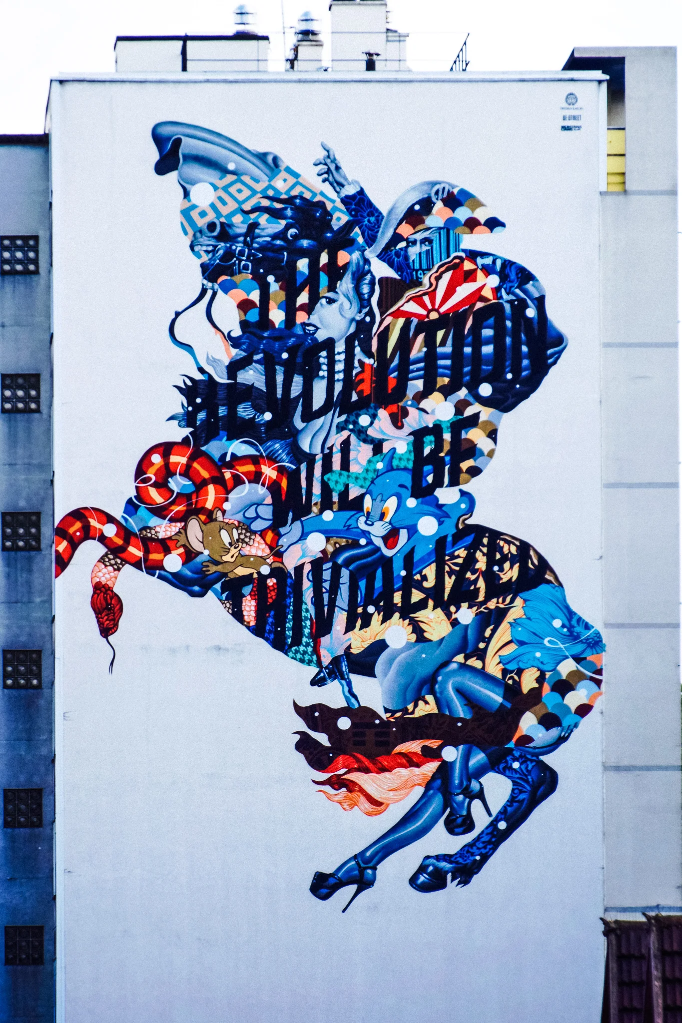 The Revolution Will Be Trivialized&nbsp; &nbsp; &nbsp; &nbsp; &nbsp; &nbsp; &nbsp; &nbsp; &nbsp; &nbsp; Tristan Eaton&nbsp;