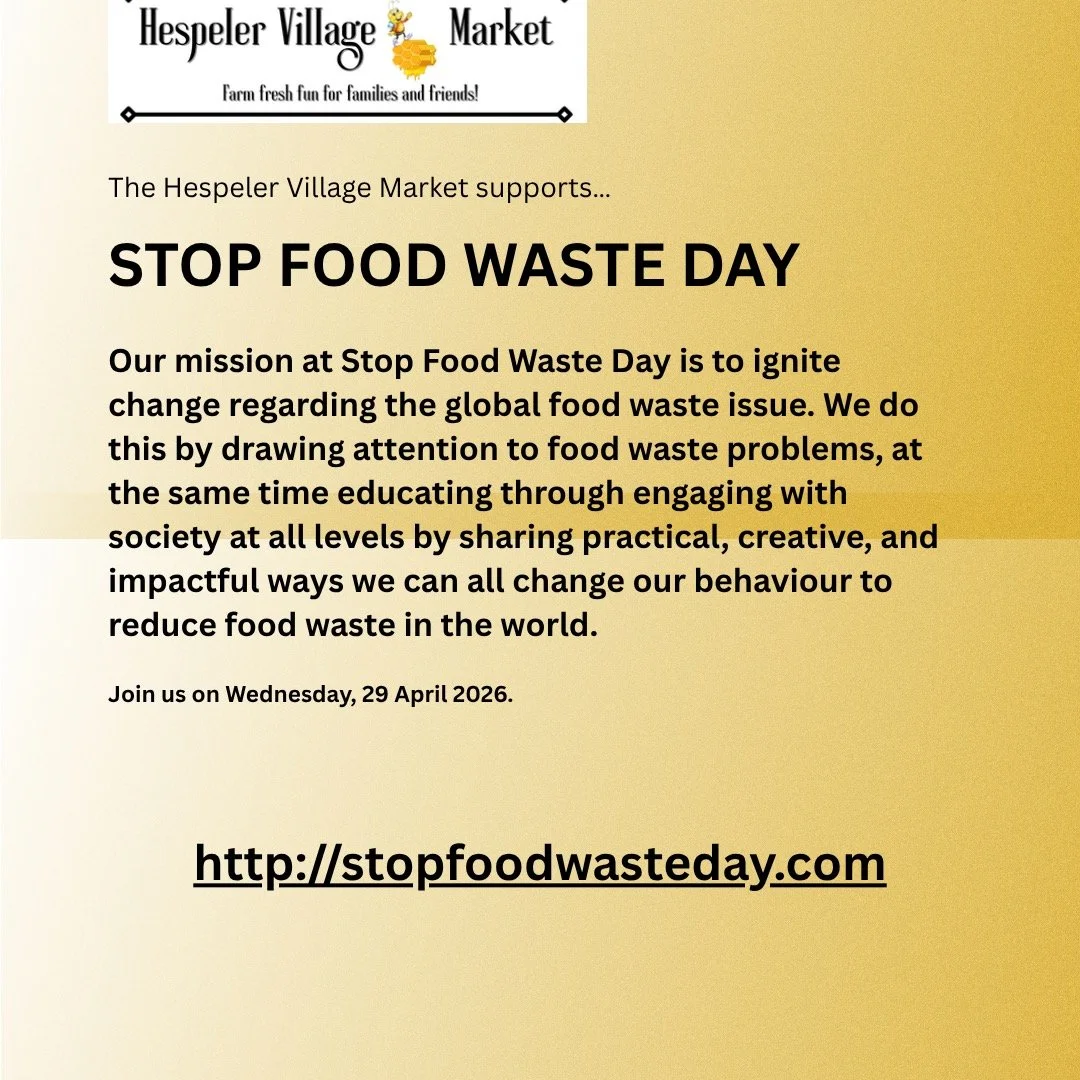 join us in stopping food waste this year! With your help we can make a big impact not only in our community but all over canada! 
Ways that you can help would be:
&bull; Making less food so you don&rsquo;t have as many left overs
&bull; eating left o