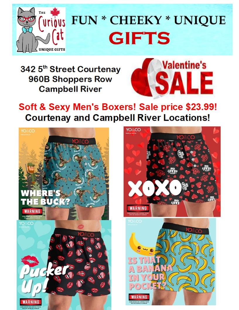 Men's Funny Boxers Yo & Co — The Curious Cats Gifts