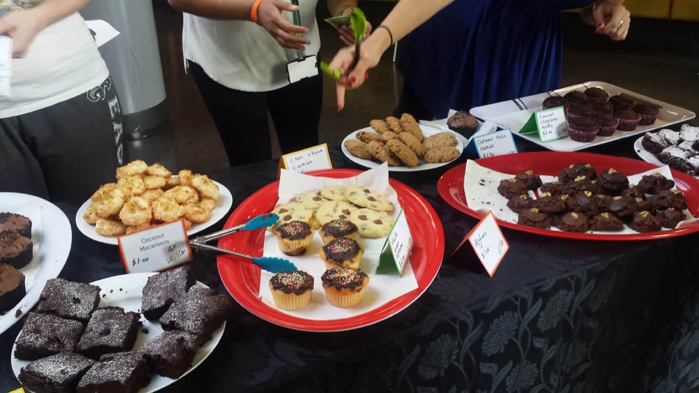 Baking, and eating, for a good cause!